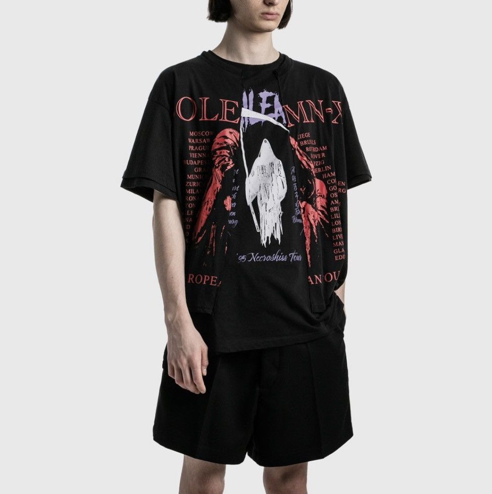 RAF SIMONS Oversized T-Shirt Solemn-X