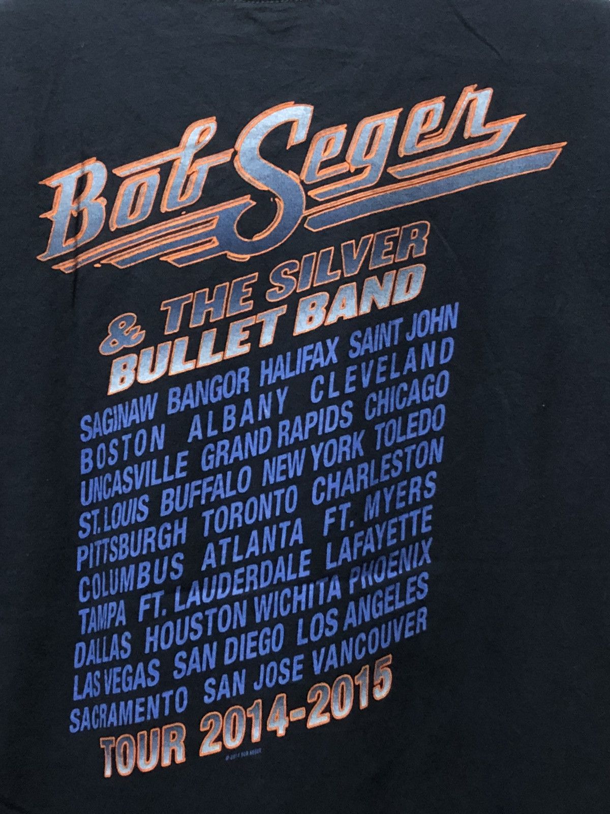 Band Tees Bob Seger & The Silver Bullet Band tour Size US L / EU 52-54 / 3 - 4 Thumbnail