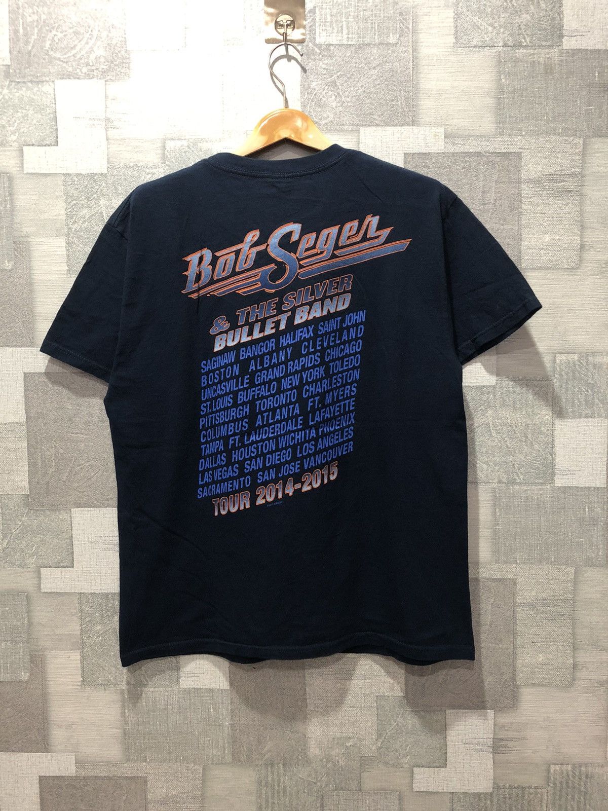 Band Tees Bob Seger & The Silver Bullet Band tour Size US L / EU 52-54 / 3 - 3 Thumbnail