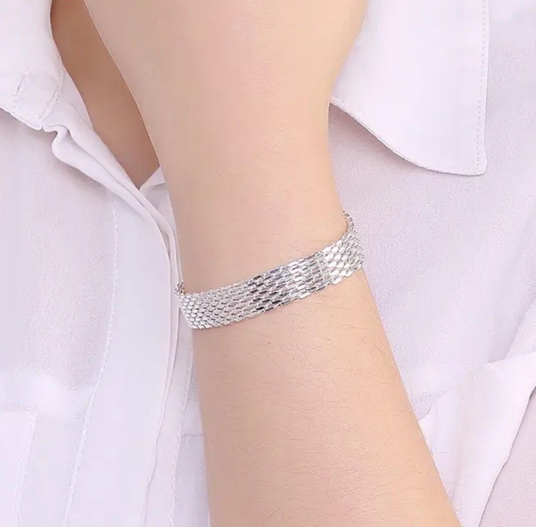 Jewelry Creative Net Chain Bracelet Size ONE SIZE - 4 Thumbnail
