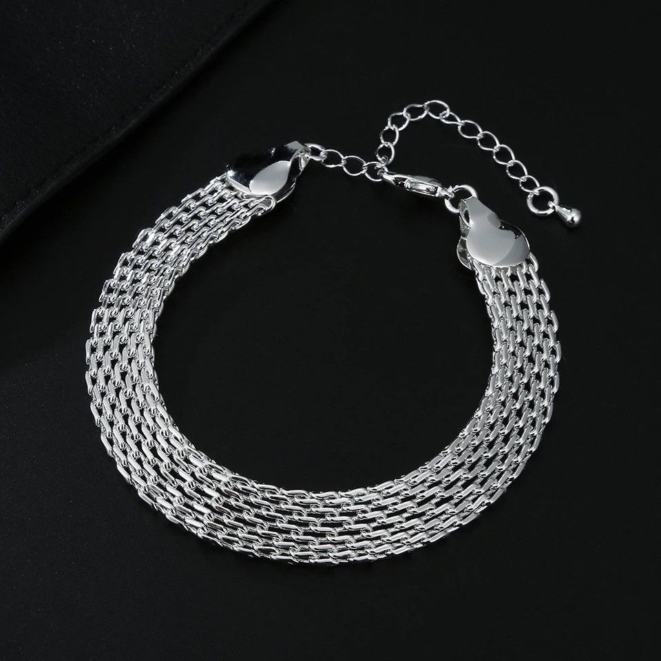 Jewelry Creative Net Chain Bracelet Size ONE SIZE - 1 Thumbnail