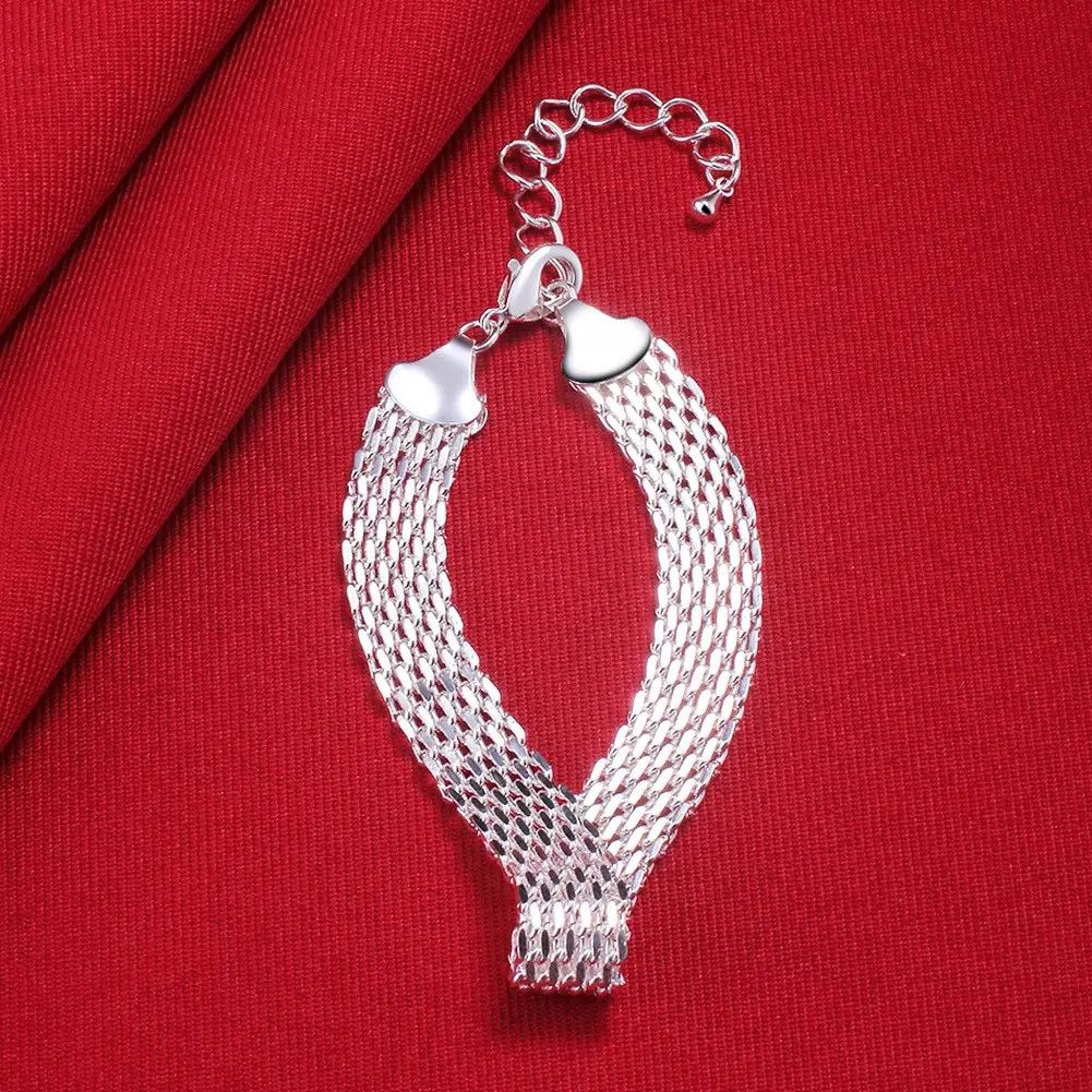 Jewelry Creative Net Chain Bracelet Size ONE SIZE - 3 Thumbnail
