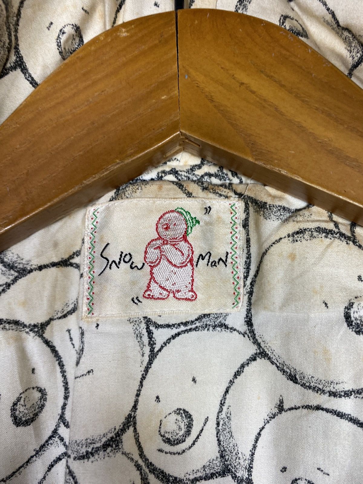 Vintage Rare‼️ Vintage Snowman Full print Inside Bomber Jacket Large Size US L / EU 52-54 / 3 - 7 Thumbnail