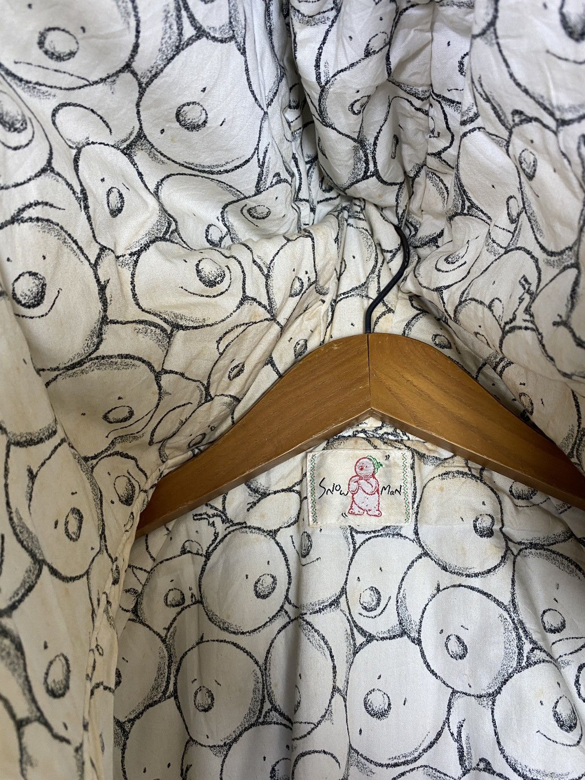 Vintage Rare‼️ Vintage Snowman Full print Inside Bomber Jacket Large Size US L / EU 52-54 / 3 - 8 Thumbnail
