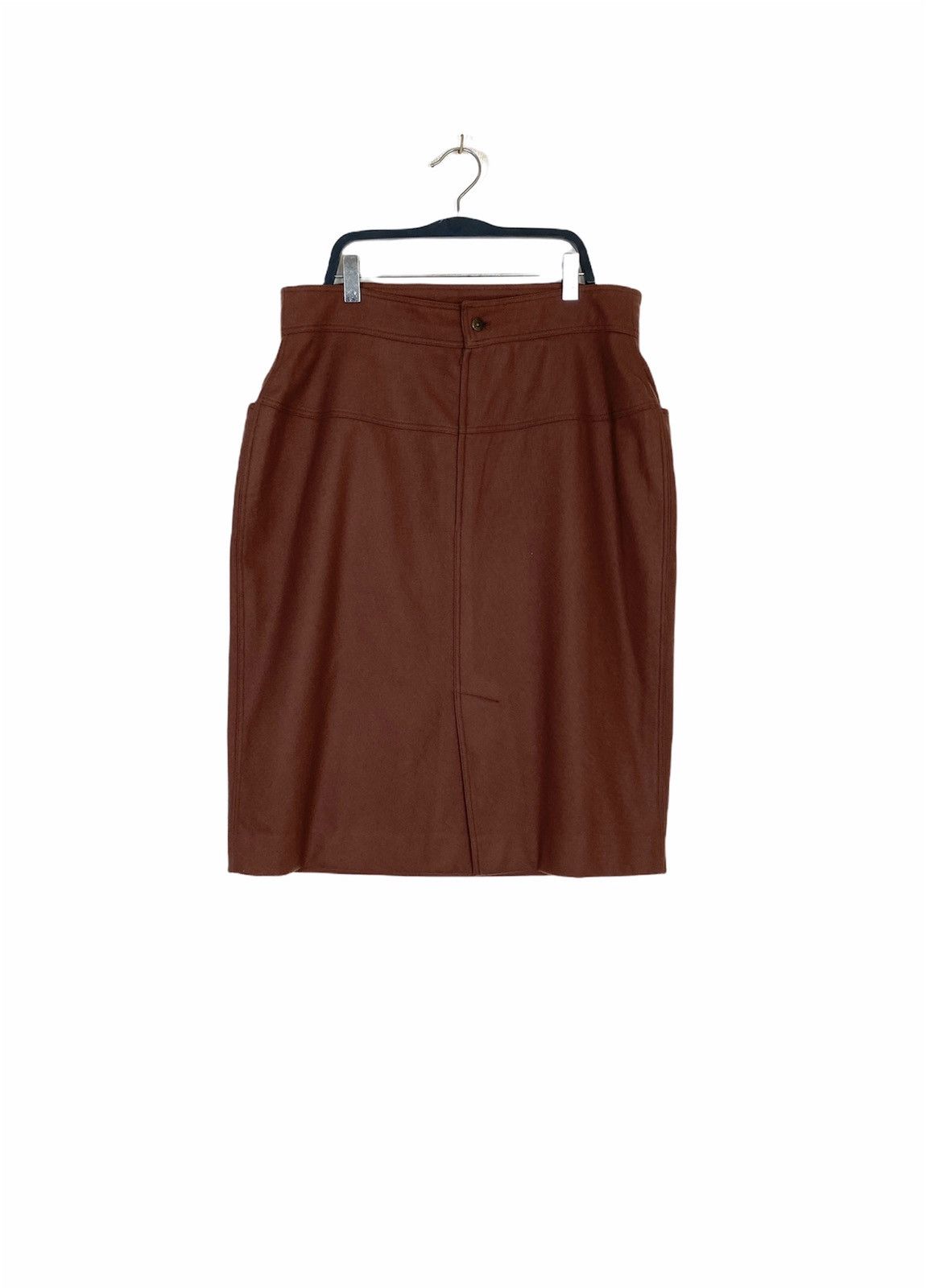 Fendi Rare‼️ Vintage 70’s Fendi Skirt Wool Made in Italy Size 32" / US 10 / IT 46 - 2 Thumbnail