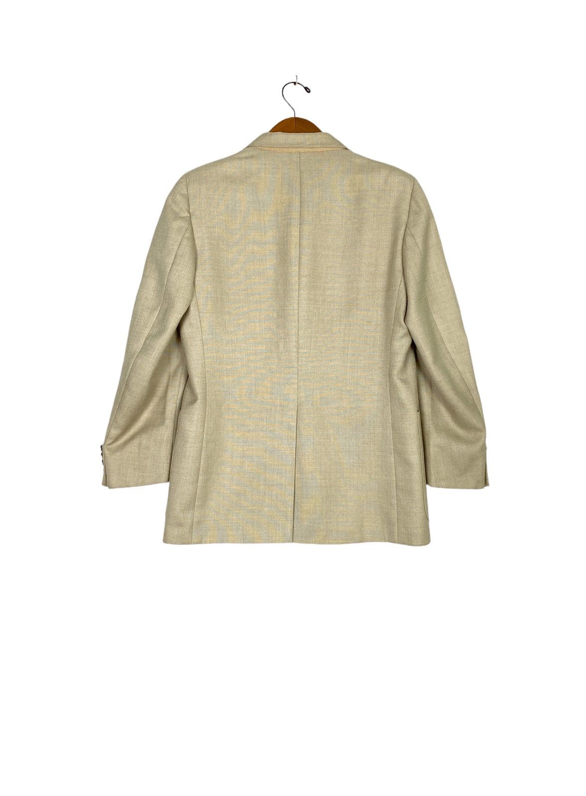 Lanvin Rare‼️ Vtg Lanvin Paris New York Blazer Rare Button Made Usa Size 40R - 4 Thumbnail