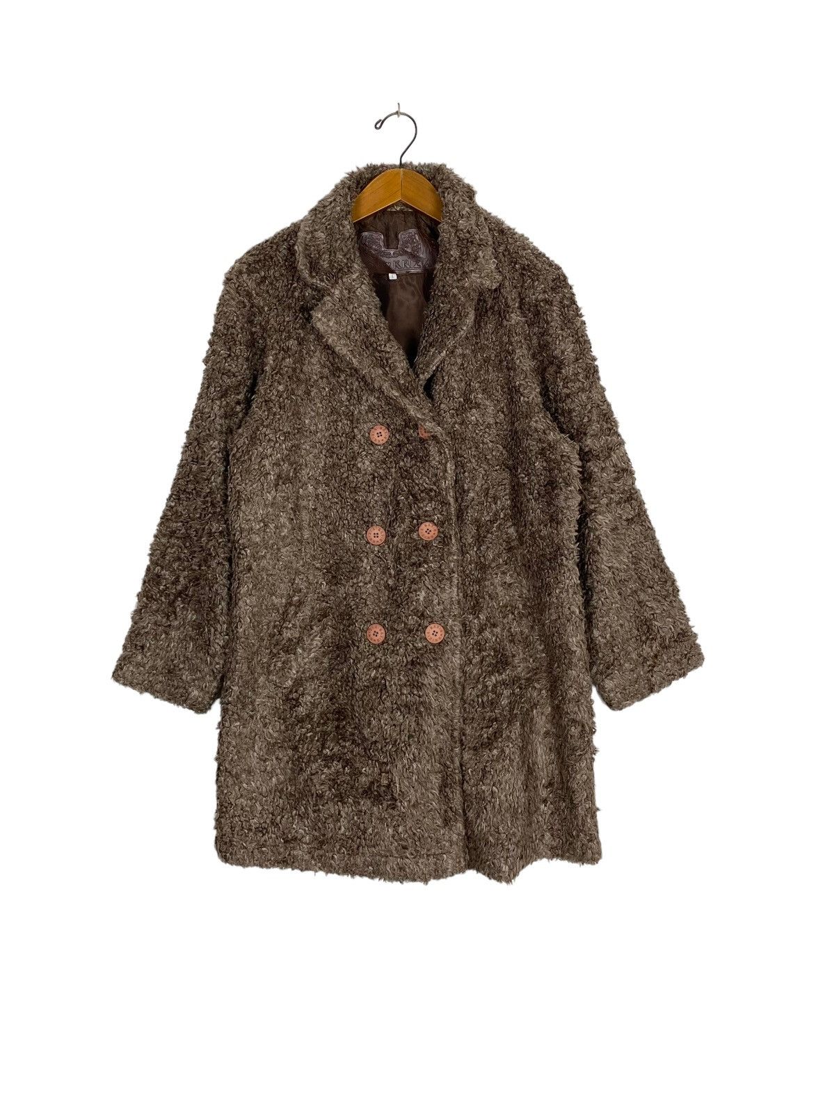 Krizia Uomo Rare‼️ Basic by Krizia Faux Fur Coat Size L / US 10 / IT 46 - 1 Thumbnail