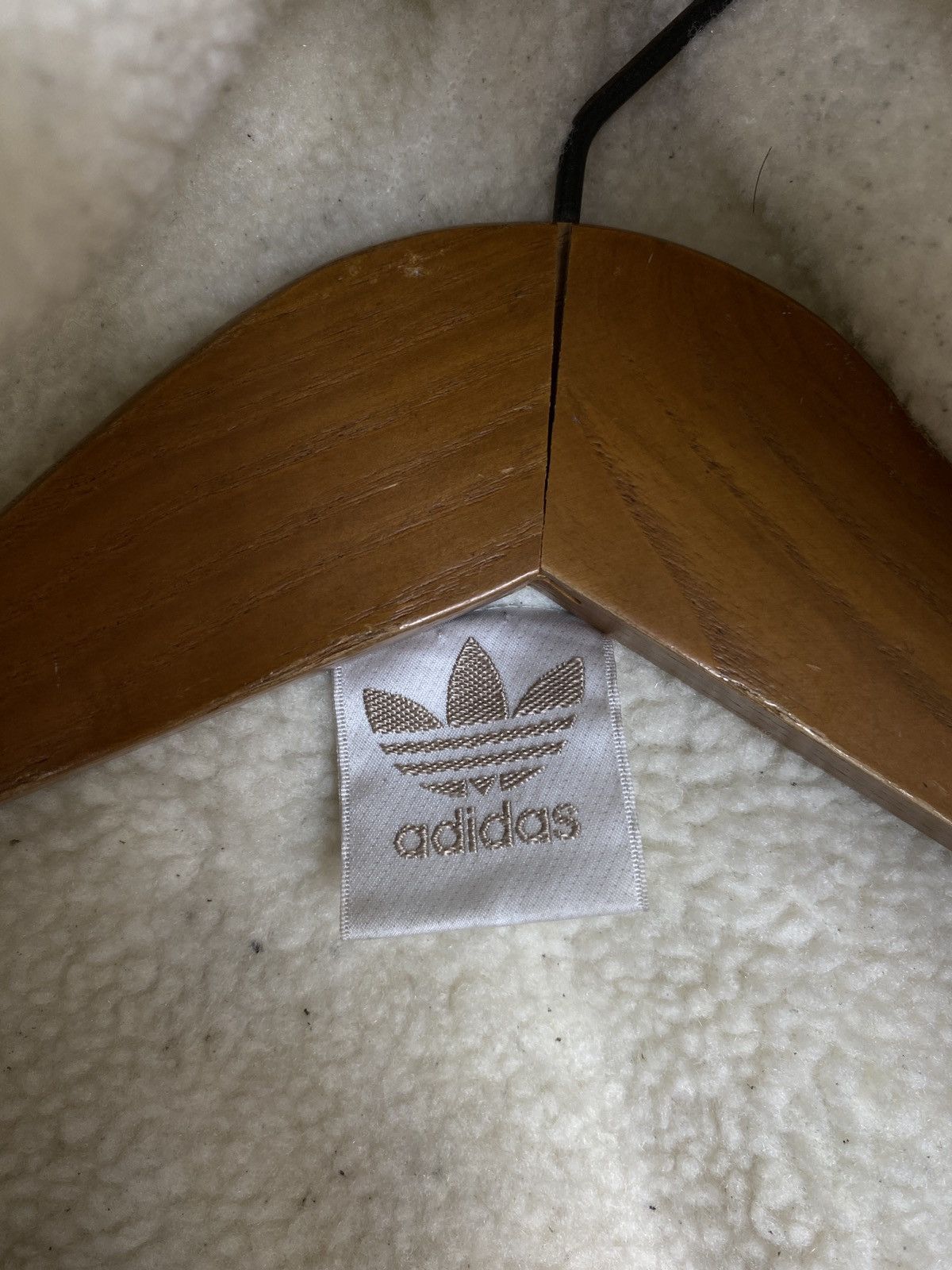 Adidas Rare‼️ Vtg 90’s Adidas Trefoil Sweatshirt Hoodie Sherpa Size US L / EU 52-54 / 3 - 10 Thumbnail