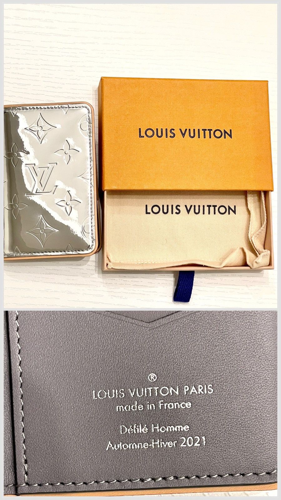 Louis Vuitton Slender Pocket Organizer Monogram Mirror for Men