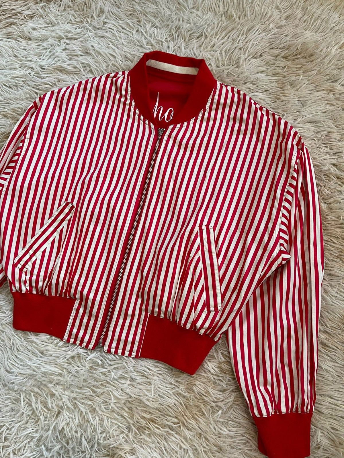 Kenzo Kenzo Reversible Striped Bomber Jacket Size US M / EU 48-50 / 2 - 8 Thumbnail