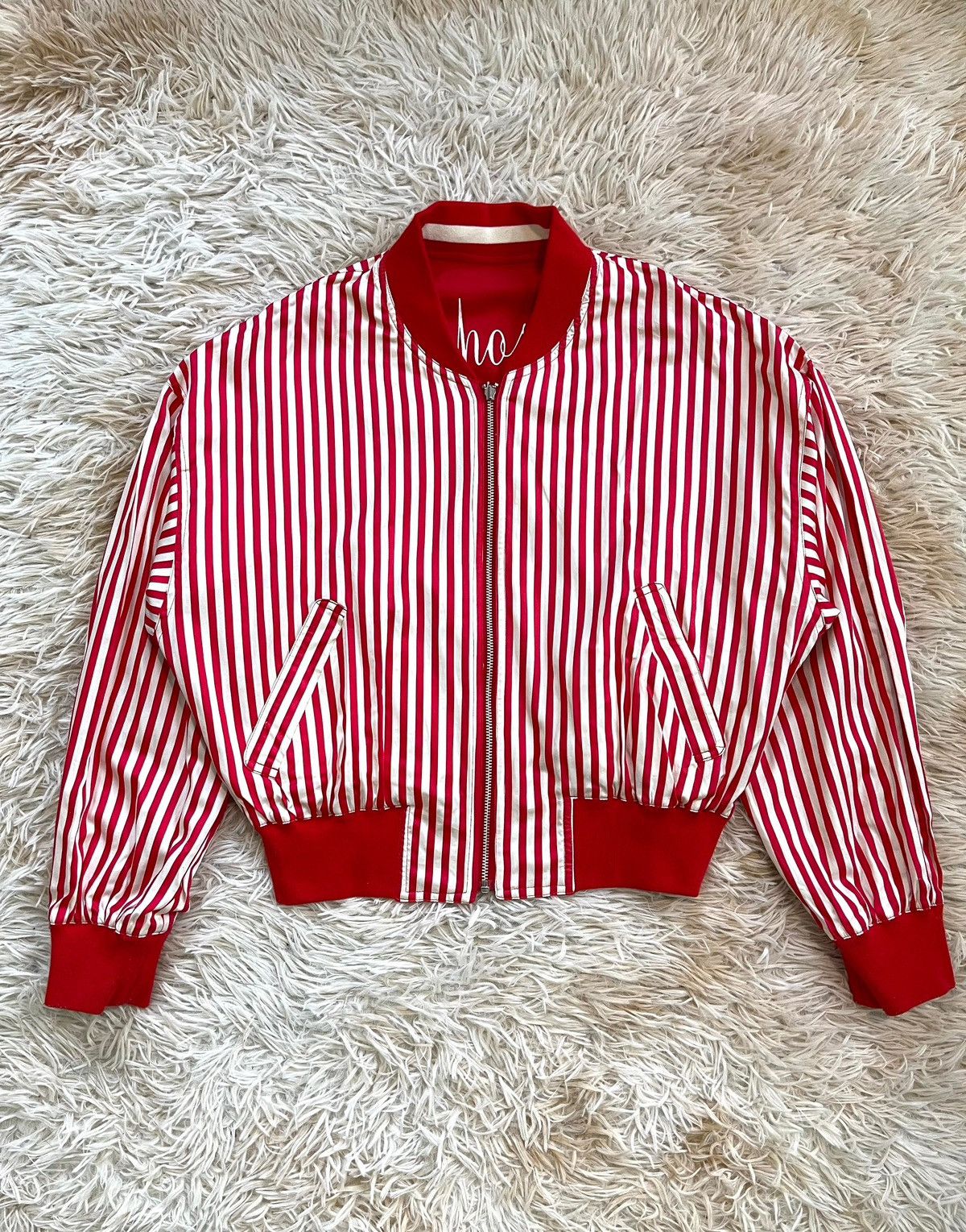 Kenzo Kenzo Reversible Striped Bomber Jacket Size US M / EU 48-50 / 2 - 1 Thumbnail