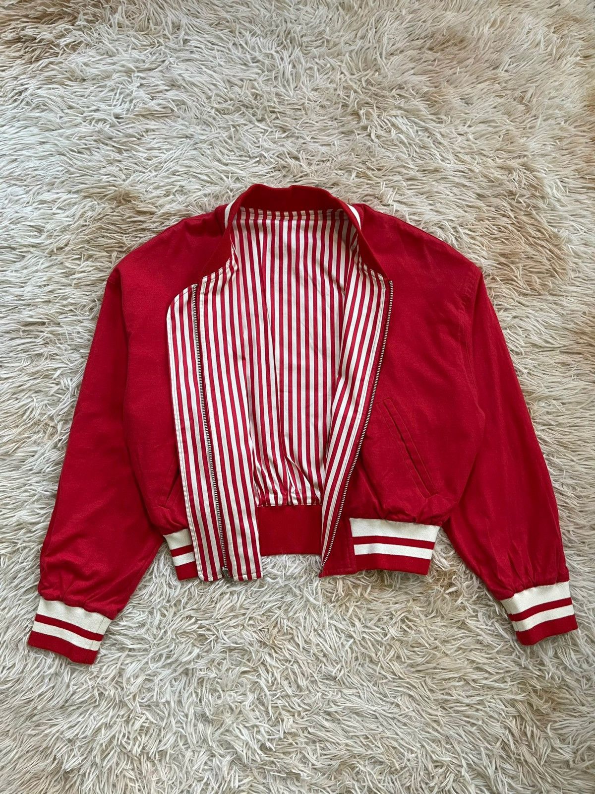 Kenzo Kenzo Reversible Striped Bomber Jacket Size US M / EU 48-50 / 2 - 5 Thumbnail