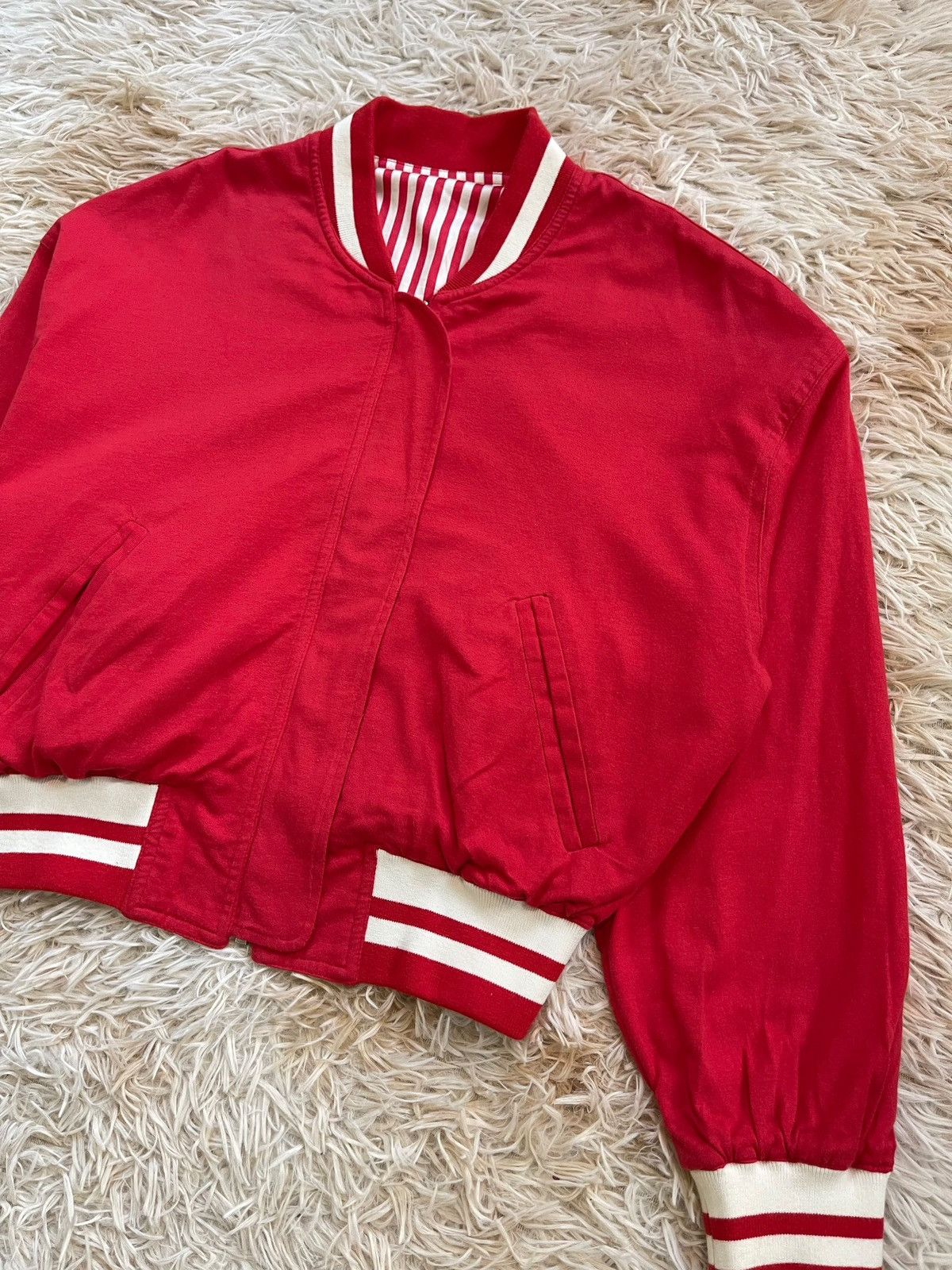 Kenzo Kenzo Reversible Striped Bomber Jacket Size US M / EU 48-50 / 2 - 4 Thumbnail