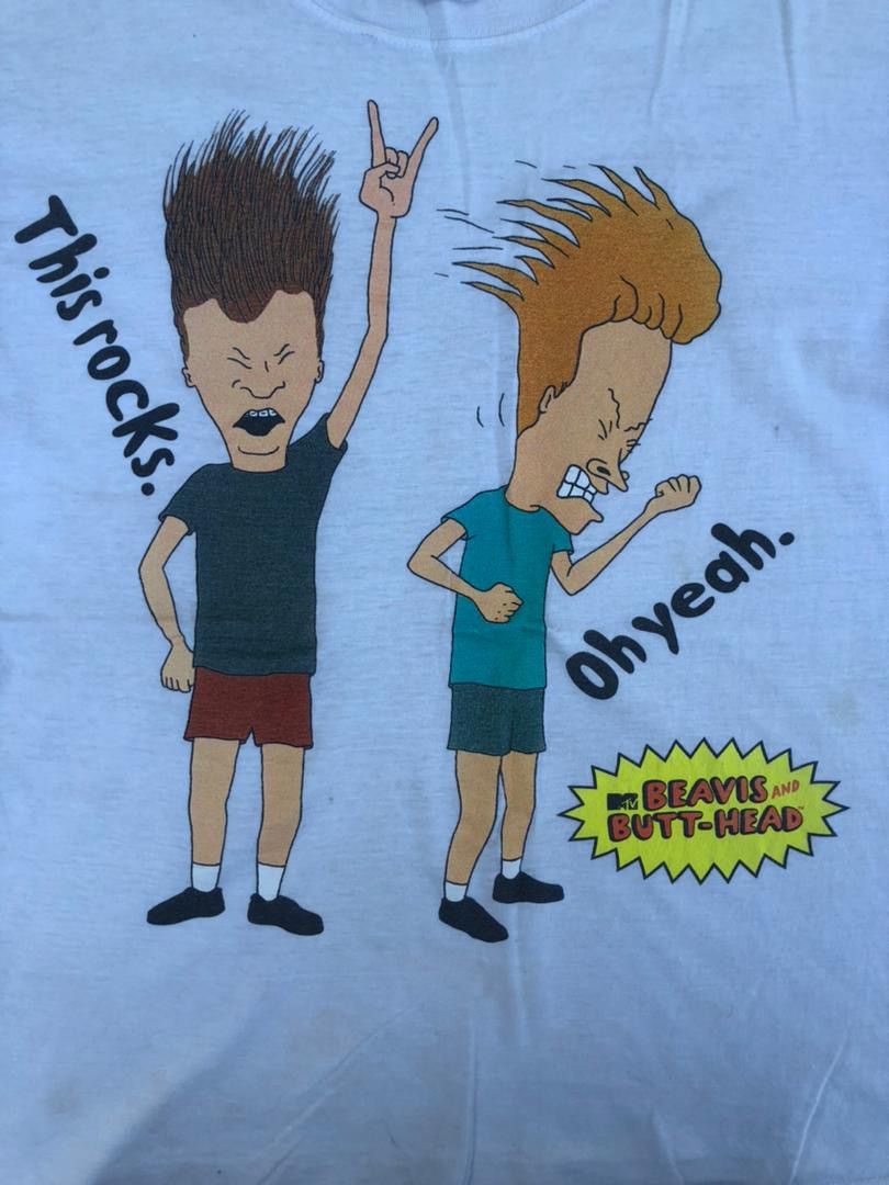 Band Tees × Mtv Vintage Beavis ButtHead Size US M / EU 48-50 / 2 - 2 Thumbnail