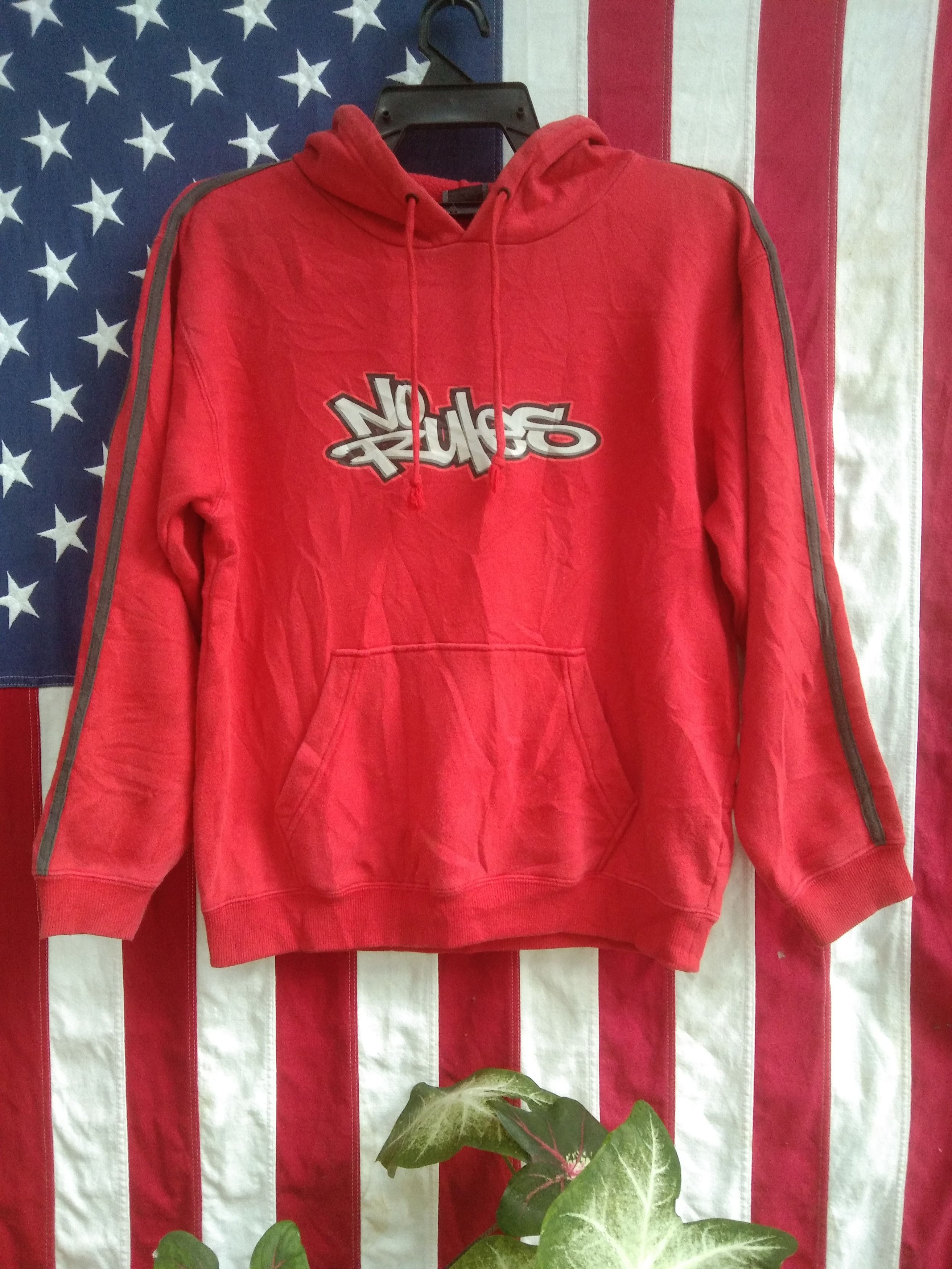 Japanese Brand NO RULES SWEATSHIRT HOODIE Size US S / EU 44-46 / 1 - 2 Thumbnail