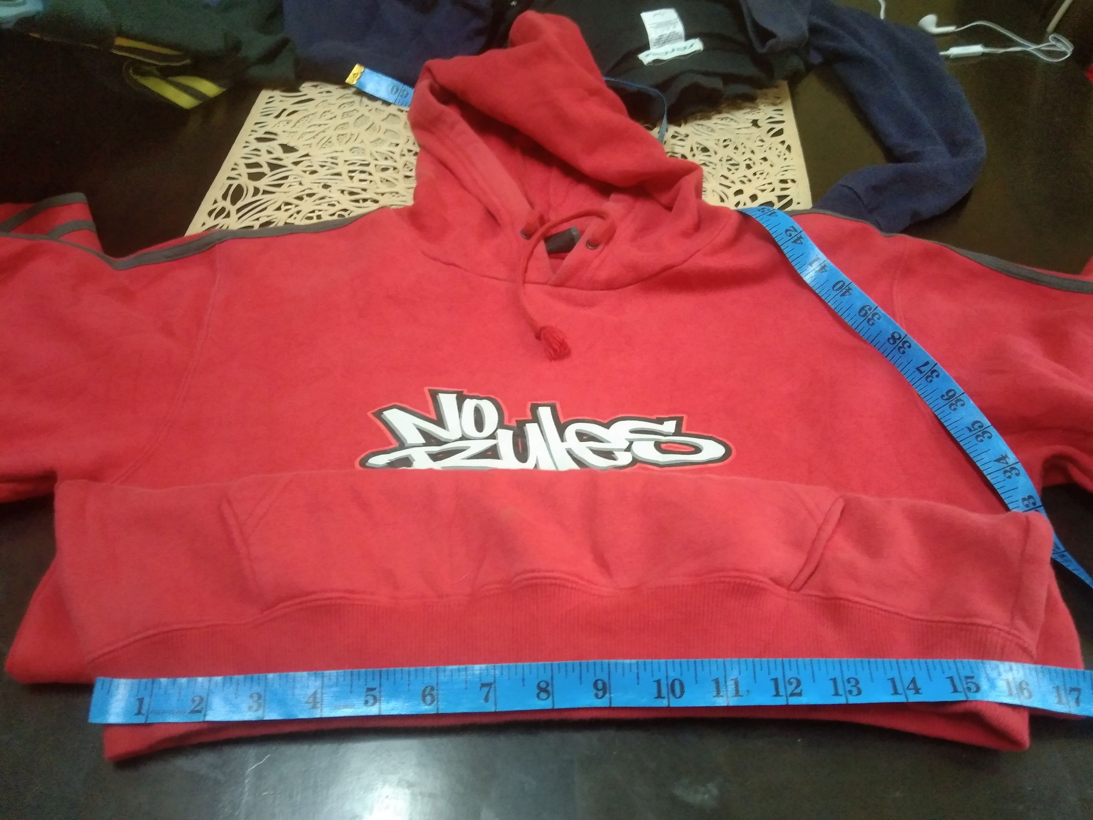 Japanese Brand NO RULES SWEATSHIRT HOODIE Size US S / EU 44-46 / 1 - 12 Thumbnail