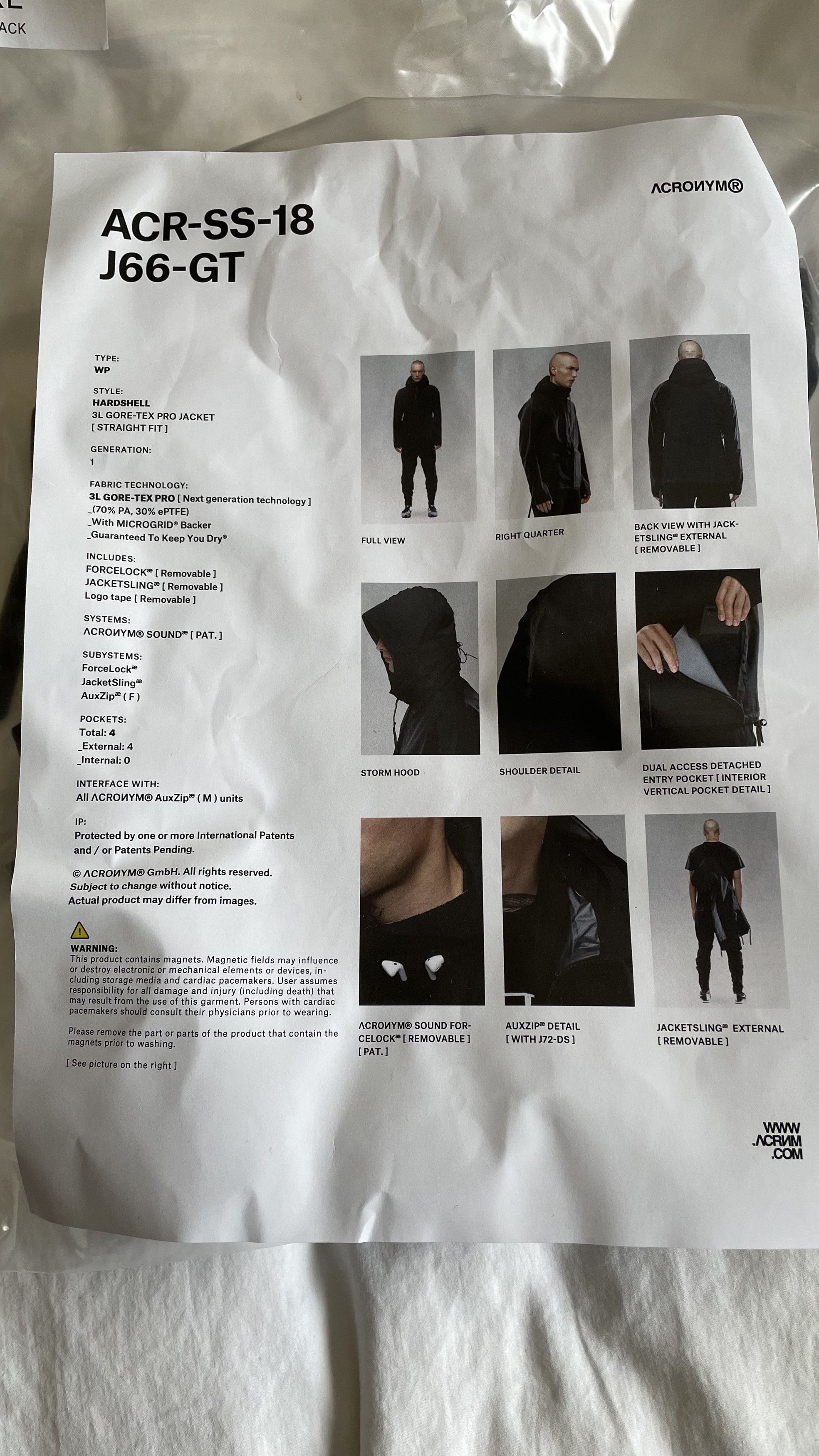 Acronym J66-GT Size US XL / EU 56 / 4 - 4 Thumbnail