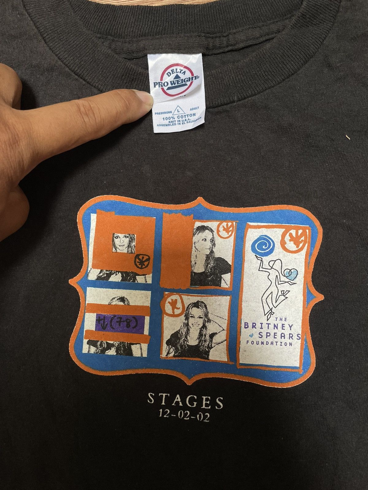 Band Tees × Vintage Vintage Britney Spears Size US L / EU 52-54 / 3 - 2 Thumbnail