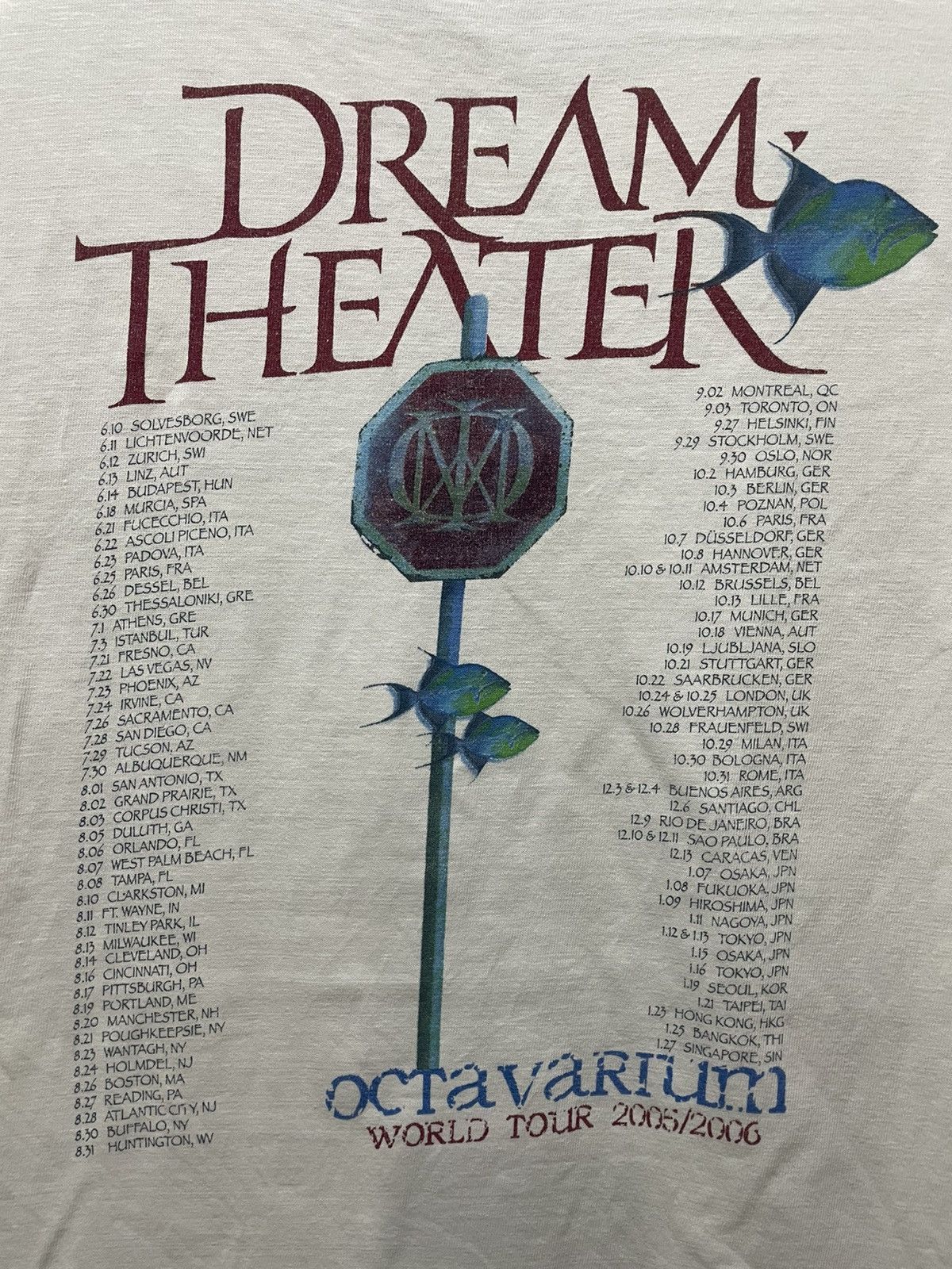 Band Tees × Vintage Dream Theater world tour 2005 Size US L / EU 52-54 / 3 - 5 Thumbnail
