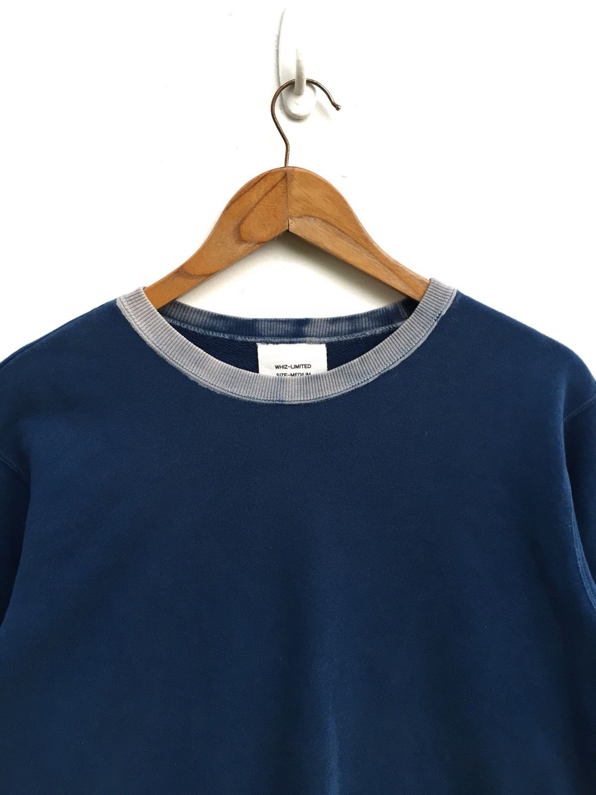 Japanese Brand × WHIZ LIMITED Whiz Limited Japan Tokyo Acid Wash Collar Sweatshirt Size US M / EU 48-50 / 2 - 3 Thumbnail