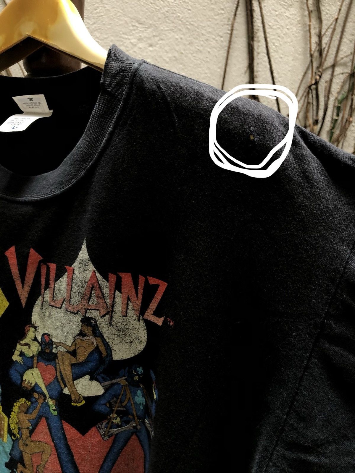 Band Tees × Rap Tees × Vintage Vintage SOOPA VILLAINZ Size US L / EU 52-54 / 3 - 6 Thumbnail