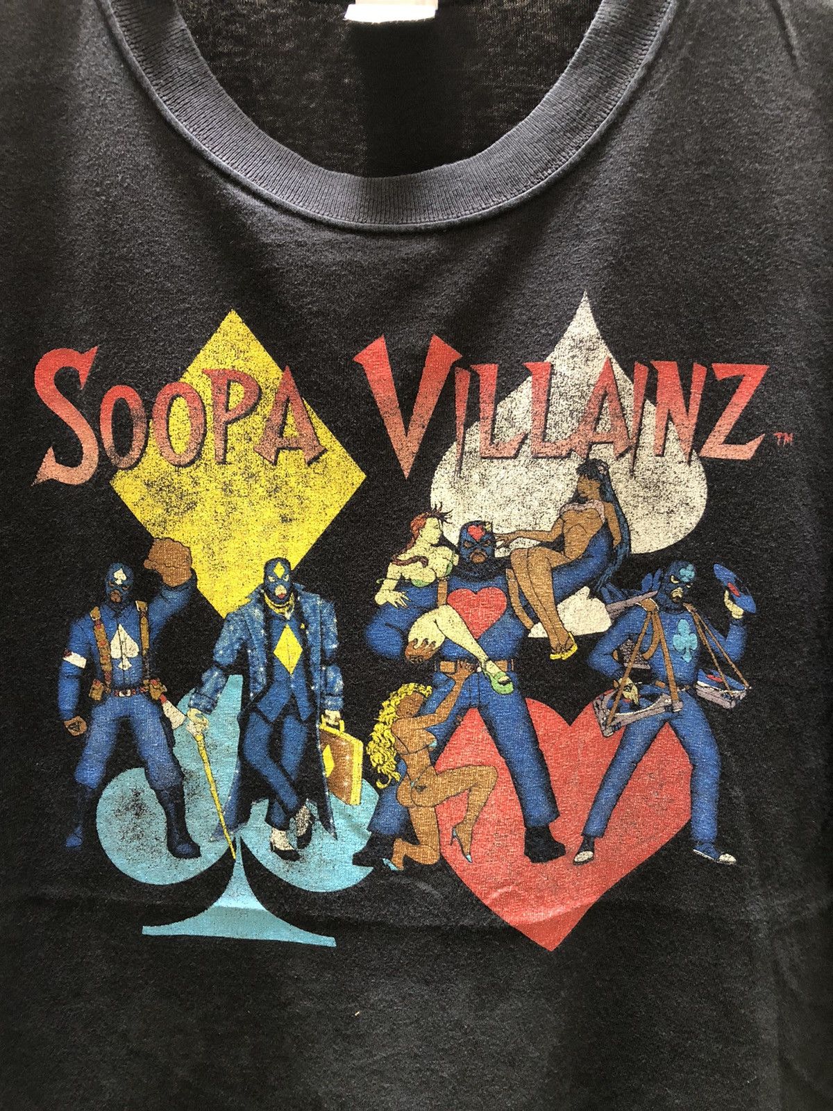 Band Tees × Rap Tees × Vintage Vintage SOOPA VILLAINZ Size US L / EU 52-54 / 3 - 2 Thumbnail