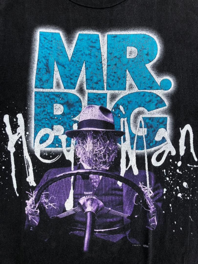 Band Tees × Hanes × Vintage Vintage MR BIG Japan Tour 96 Size US L / EU 52-54 / 3 - 3 Thumbnail