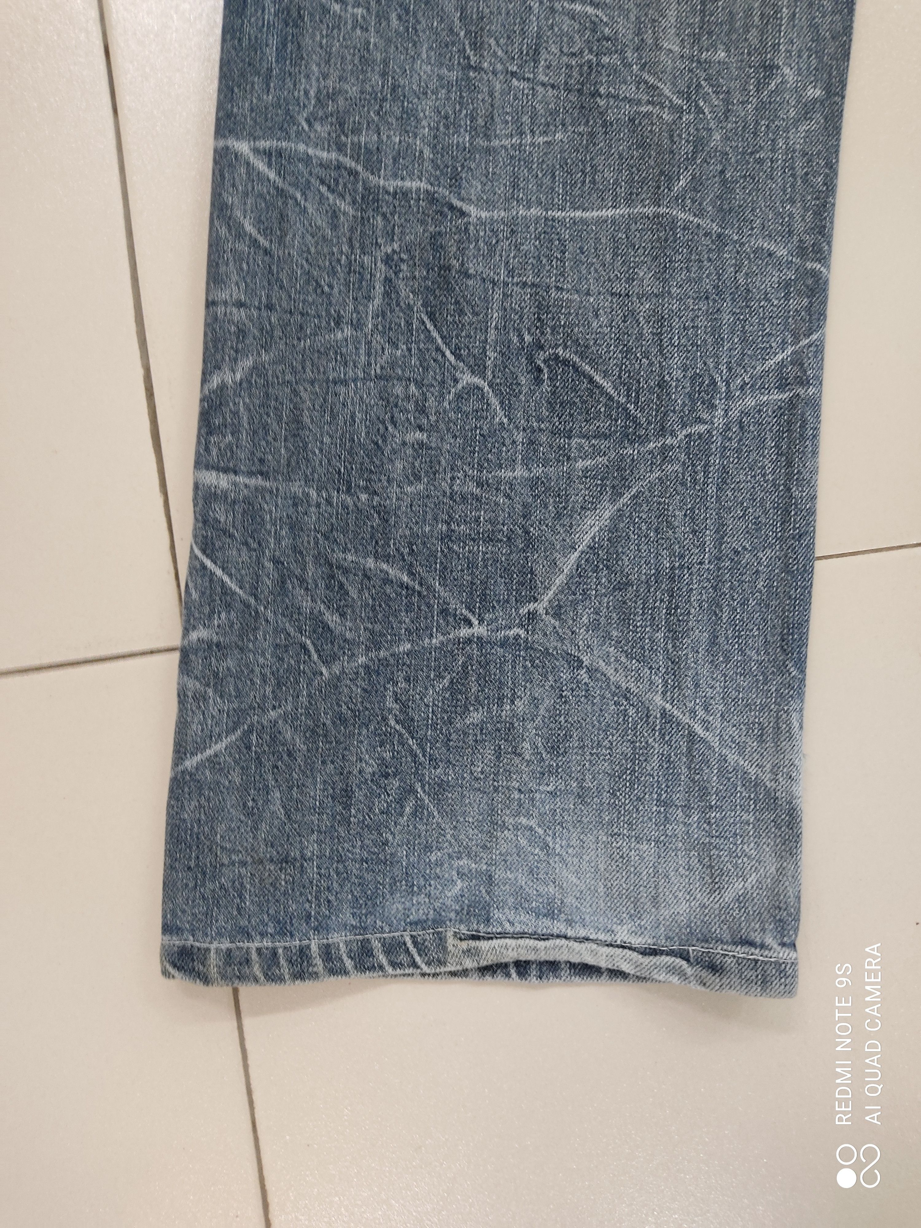 Japanese Brand Antfui Double Waist Multipocket FadedJeans Size US 30 / EU 46 - 12 Thumbnail
