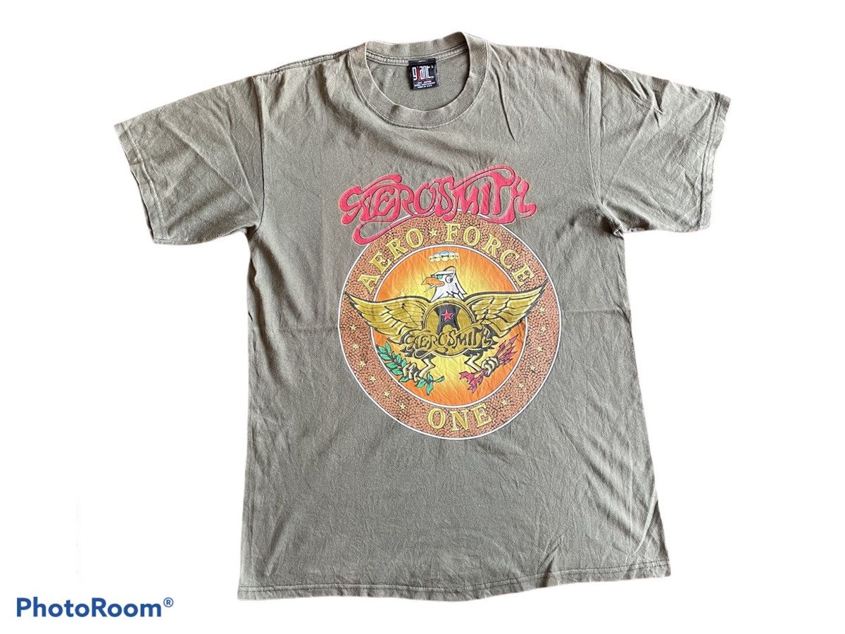 Aerosmith × Band Tees × Vintage Vintage AEROSMITH JAPAN TOUR ROAR OF THE DRAGON Size US L / EU 52-54 / 3 - 1 Thumbnail