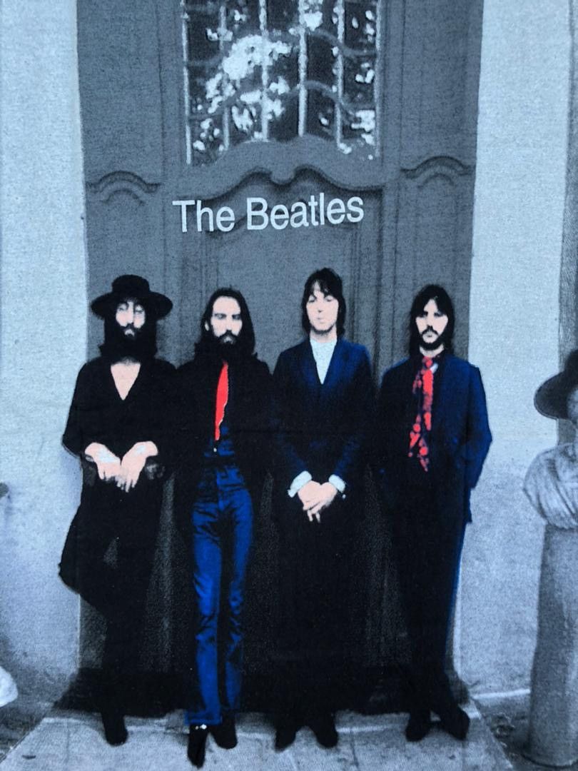 Band Tees × Vintage Vintage THE BEATLES full print tee Size US L / EU 52-54 / 3 - 5 Thumbnail
