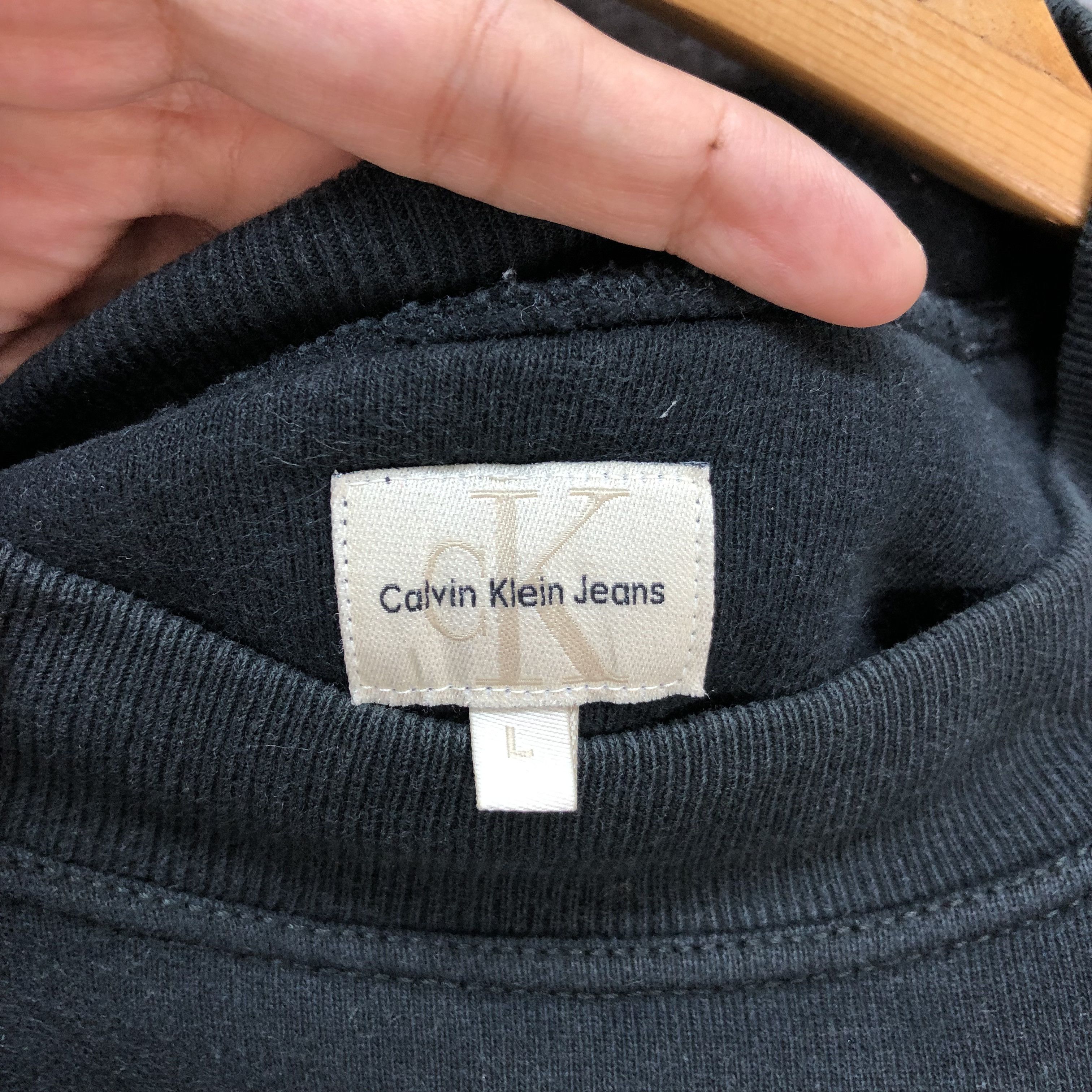 Calvin Klein VINTAGE CK JEANS BIG LOGO SWEATSHIRTS #6448-67 Size US L / EU 52-54 / 3 - 7 Thumbnail