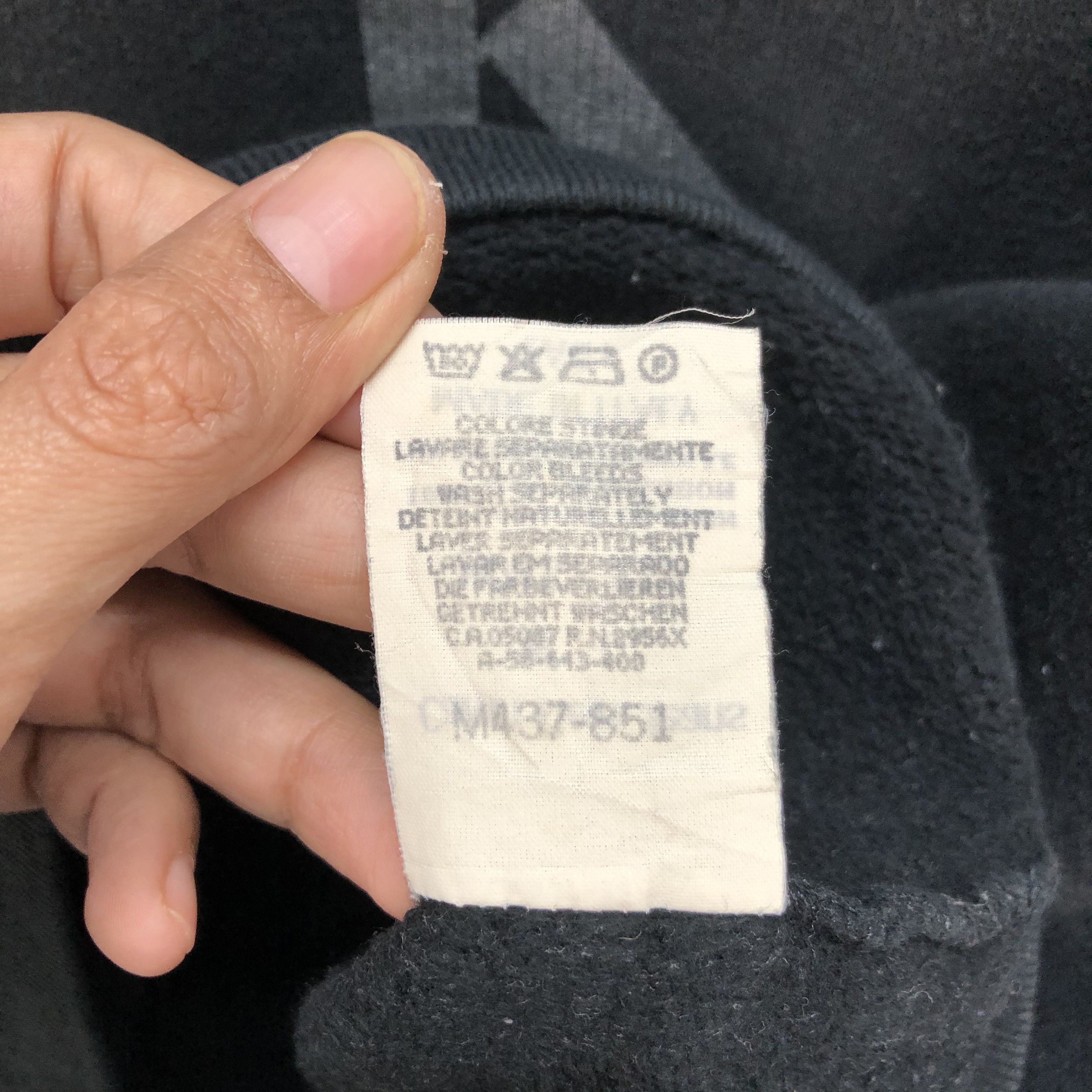Calvin Klein VINTAGE CK JEANS BIG LOGO SWEATSHIRTS #6448-67 Size US L / EU 52-54 / 3 - 9 Thumbnail