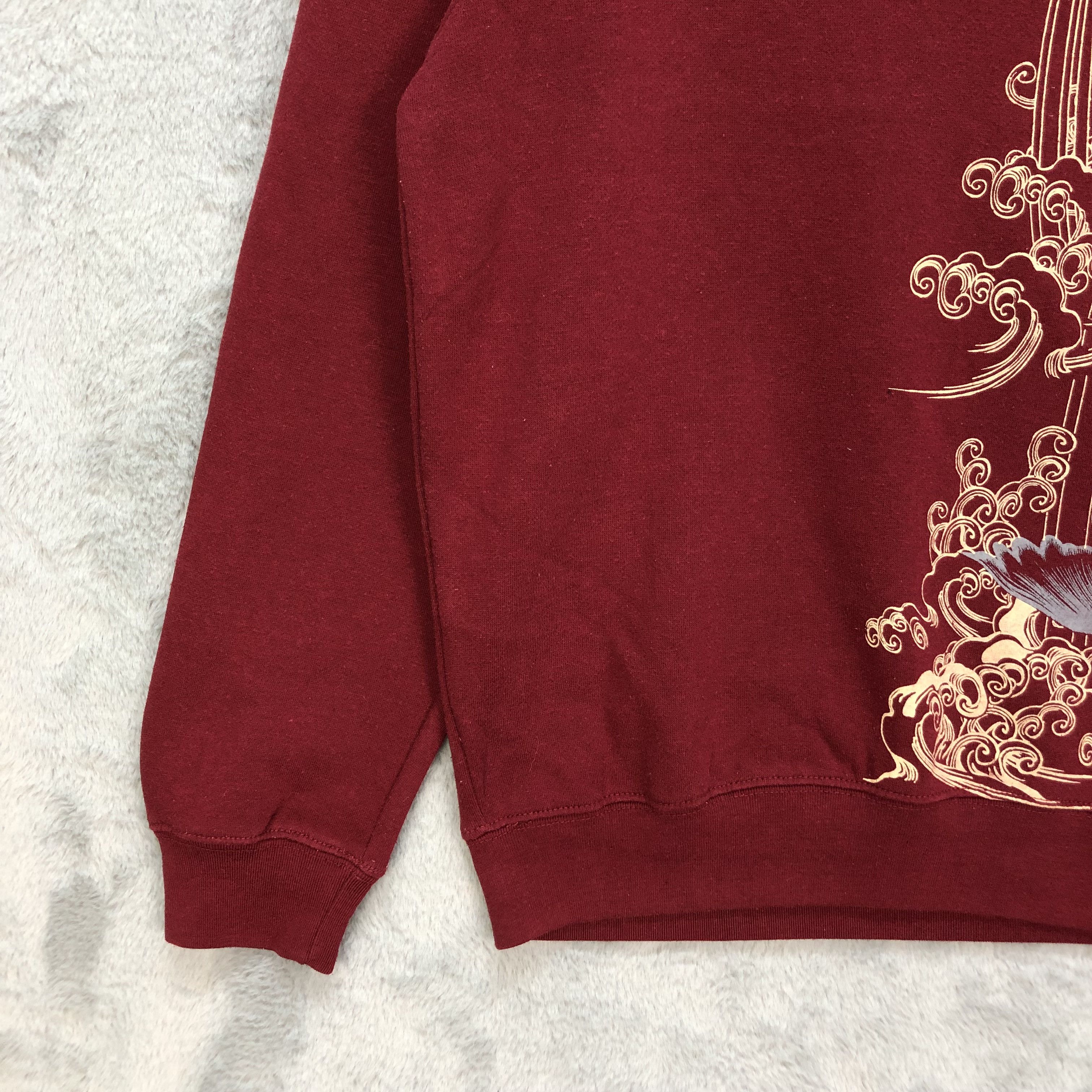 Japanese Brand Bullet Noise Legendary Koi Fish Sweatshirts #6449-67 Size US M / EU 48-50 / 2 - 4 Thumbnail