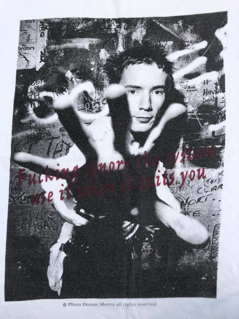 Band Tees Bob Marley The Clash Sex Pistol by Dennis Morris Size US M / EU 48-50 / 2 - 2 Thumbnail