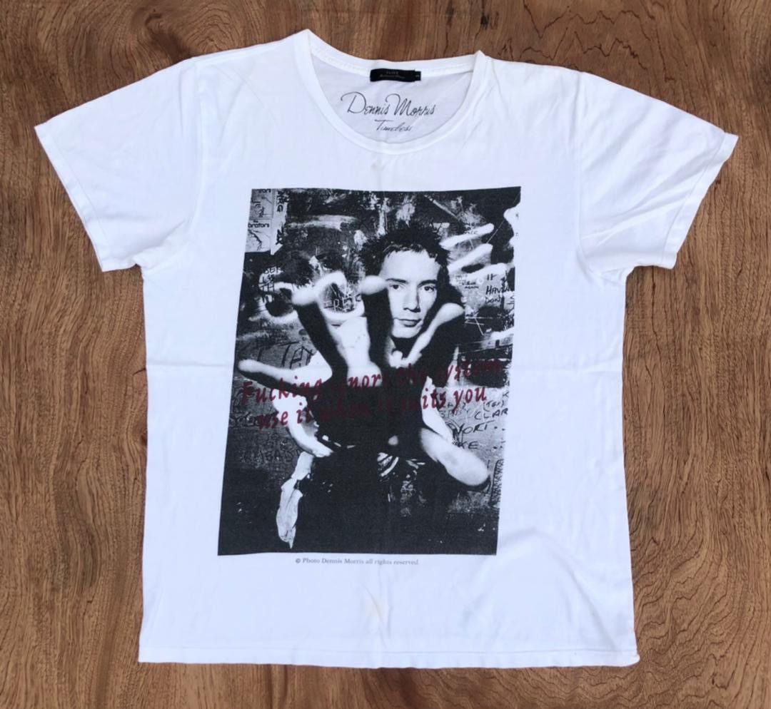 Band Tees Bob Marley The Clash Sex Pistol by Dennis Morris Size US M / EU 48-50 / 2 - 1 Thumbnail