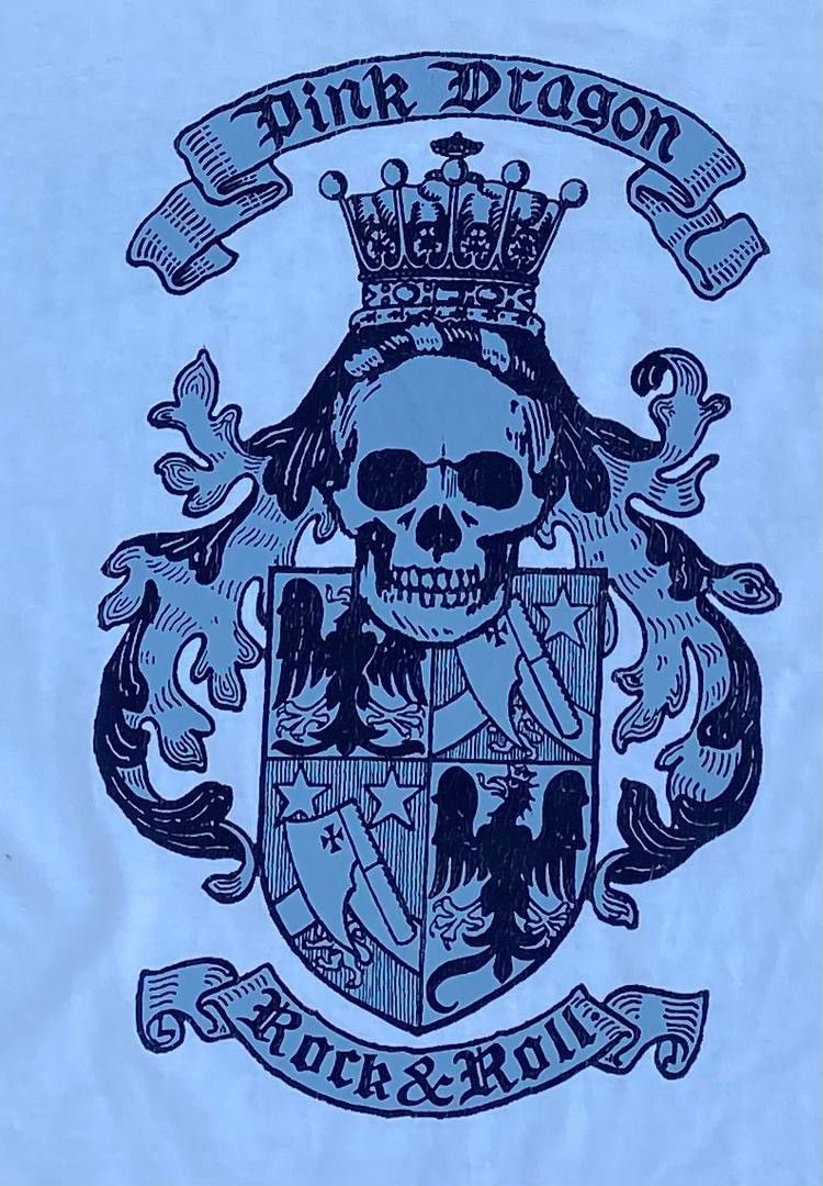Anvil × Vintage vintage tee B4 Heaven Under Ground Pink Dragon Size US M / EU 48-50 / 2 - 2 Thumbnail
