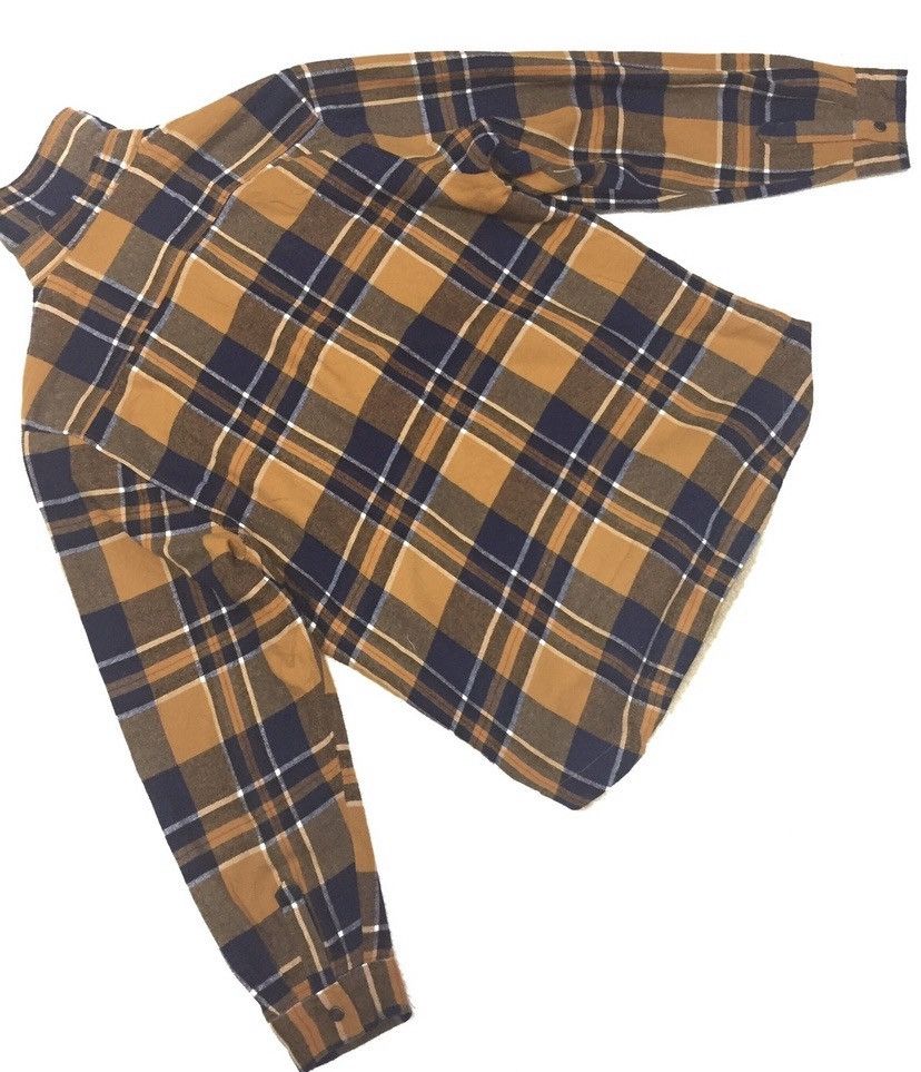 Flannel × Japanese Brand × Vintage Flanel Sherpa Shirt Field Eye Style and Crafted By Original Size US L / EU 52-54 / 3 - 4 Thumbnail