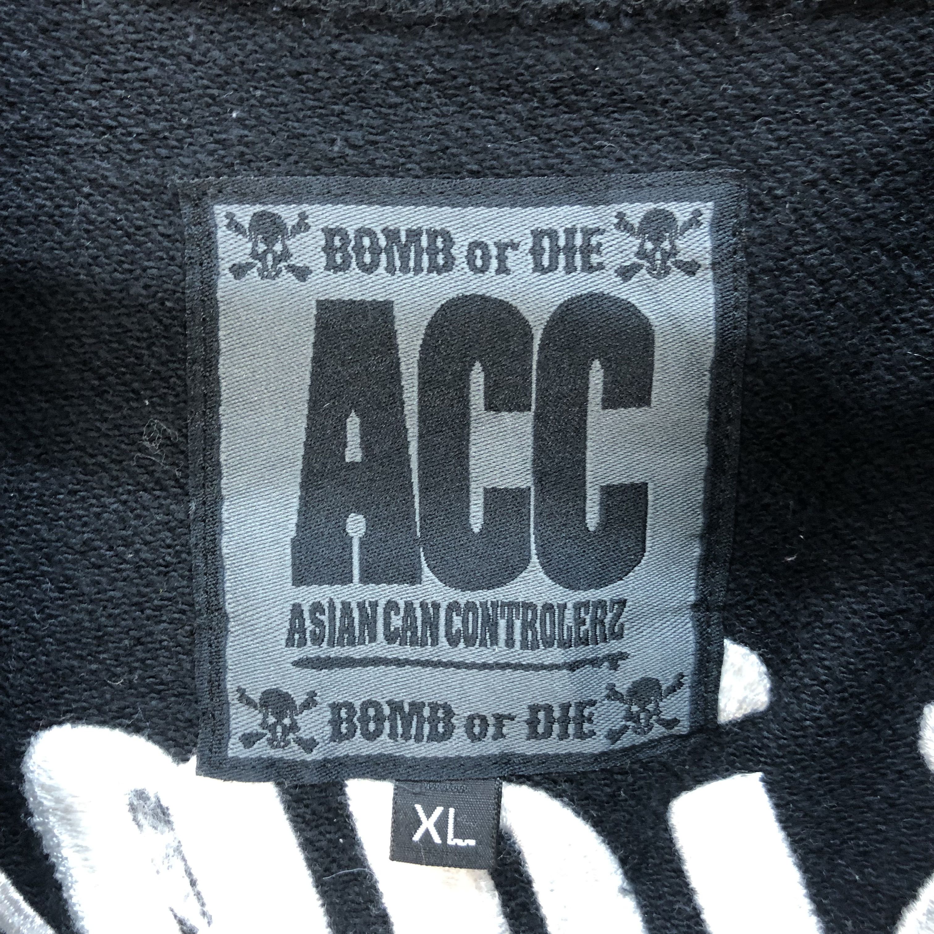 Japanese Brand ACC ASIAN CAN CONTROLERZ EMBROIDERY LOGO CARDIGAN #6467-68 Size US XL / EU 56 / 4 - 8 Thumbnail