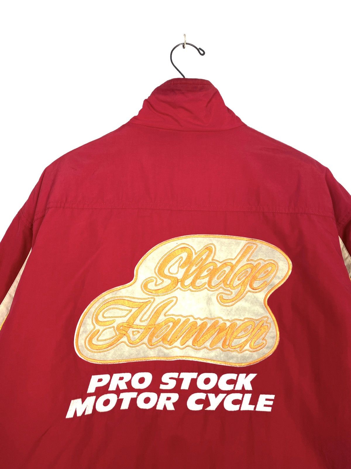 Vintage Rare‼️ Vintage Yellow Corn Motorcycle Jacket Sledge Hammer Size US L / EU 52-54 / 3 - 5 Thumbnail