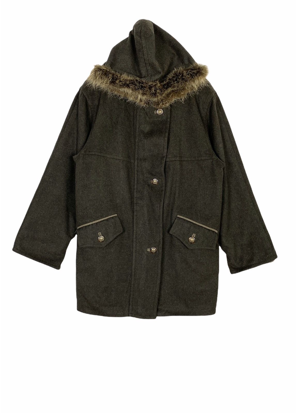 GIESSWEIN Rare‼️Giesswein Wool Coat Made in Austria (women size) Size XL / US 12-14 / IT 48-50 - 1 Thumbnail