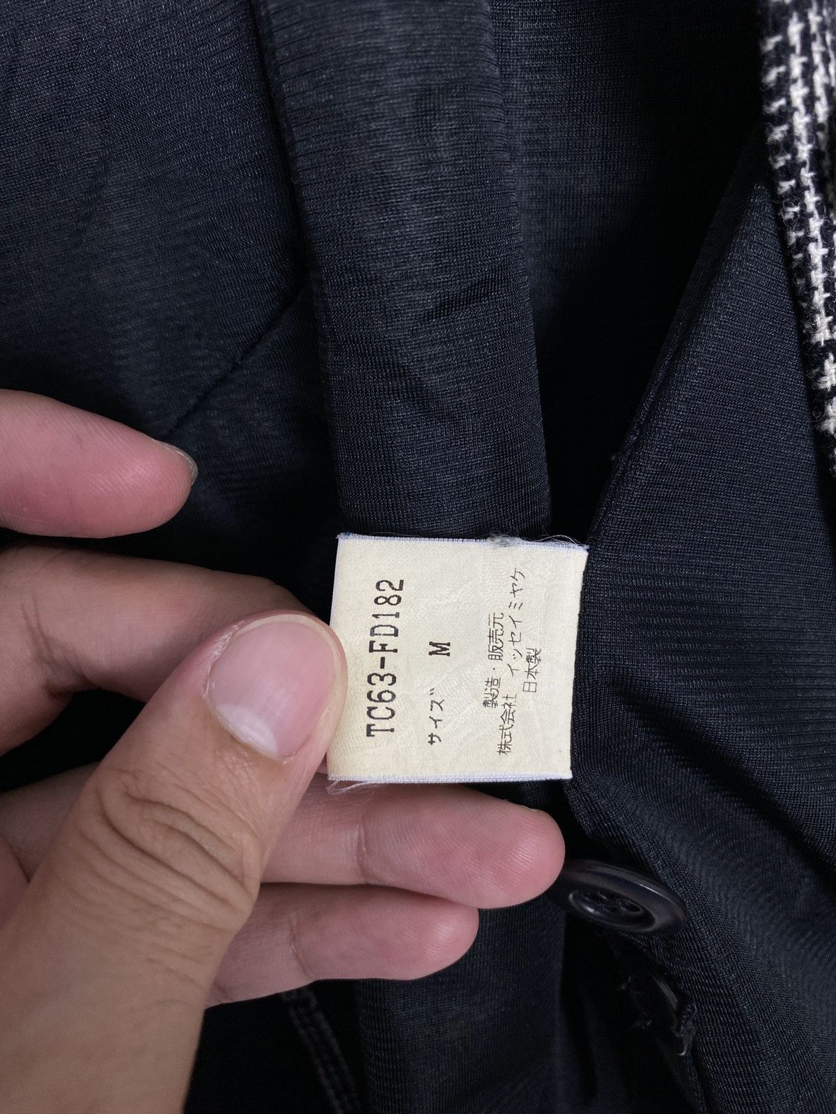 Issey Miyake Rare‼️Tsumori Chisato Issey Miyake Tweed check Jacket Women Size M / US 6-8 / IT 42-44 - 5 Thumbnail