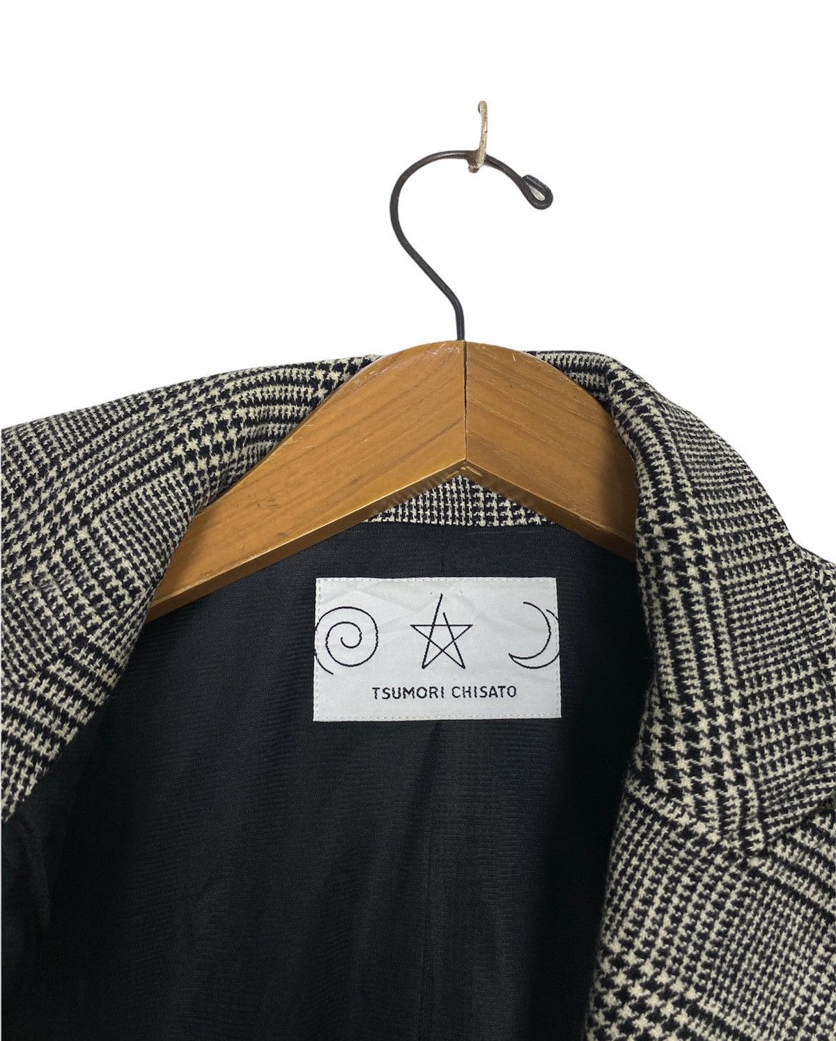 Issey Miyake Rare‼️Tsumori Chisato Issey Miyake Tweed check Jacket Women Size M / US 6-8 / IT 42-44 - 4 Thumbnail