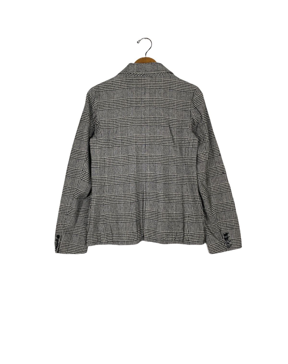 Issey Miyake Rare‼️Tsumori Chisato Issey Miyake Tweed check Jacket Women Size M / US 6-8 / IT 42-44 - 3 Thumbnail