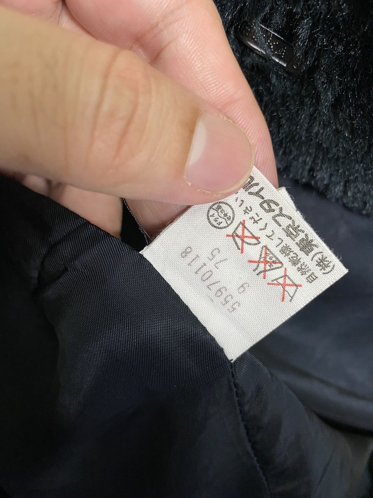 Japanese Brand Rare‼️Jean Claude Paris Mongolian Fur Coat (For Women) Size ONE SIZE - 3 Thumbnail