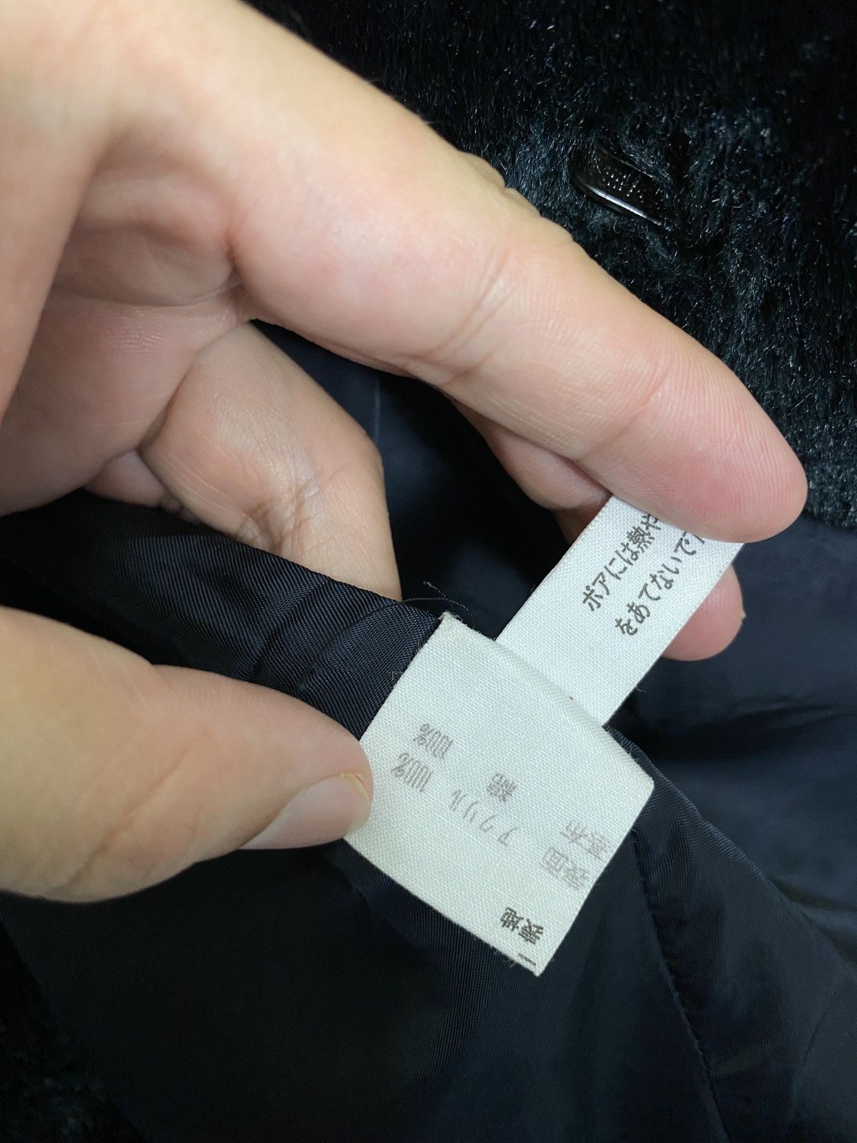 Japanese Brand Rare‼️Jean Claude Paris Mongolian Fur Coat (For Women) Size ONE SIZE - 4 Thumbnail