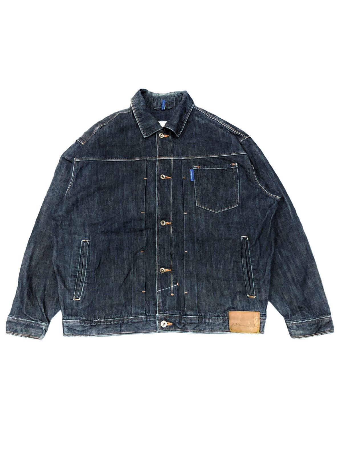 Fubu SS2001 Collection Fubu Platinum Denim Jacket Hip Hop Rap Size US XL / EU 56 / 4 - 2 Thumbnail