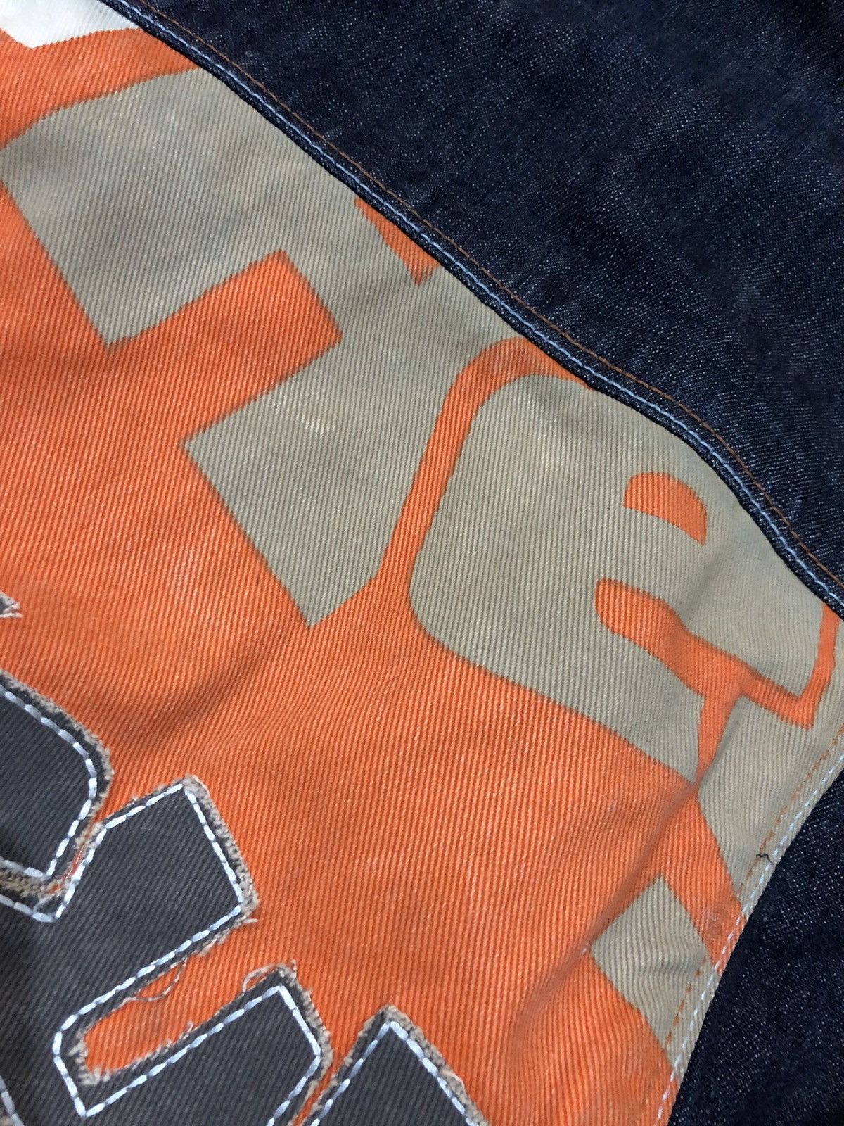 Fubu SS2001 Collection Fubu Platinum Denim Jacket Hip Hop Rap Size US XL / EU 56 / 4 - 6 Thumbnail