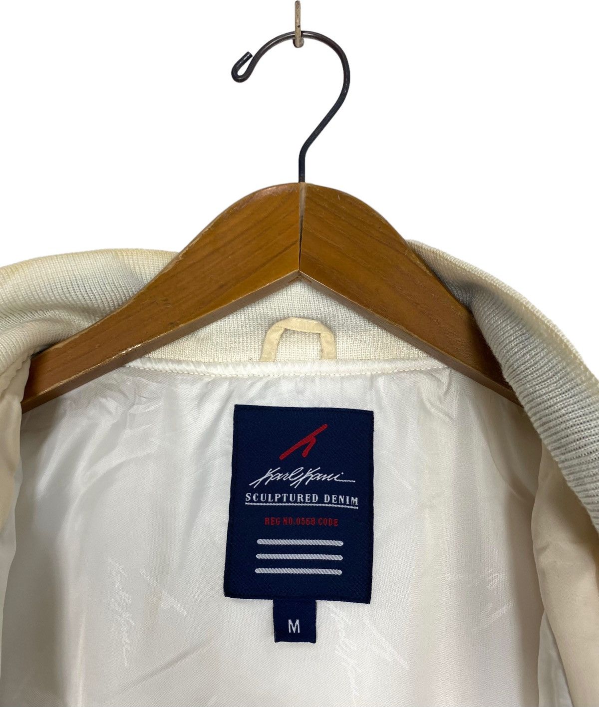 Karl Kani Rare‼️Karl Kani Jeans Varsity Jacket Big Logo Size US M / EU 48-50 / 2 - 9 Thumbnail