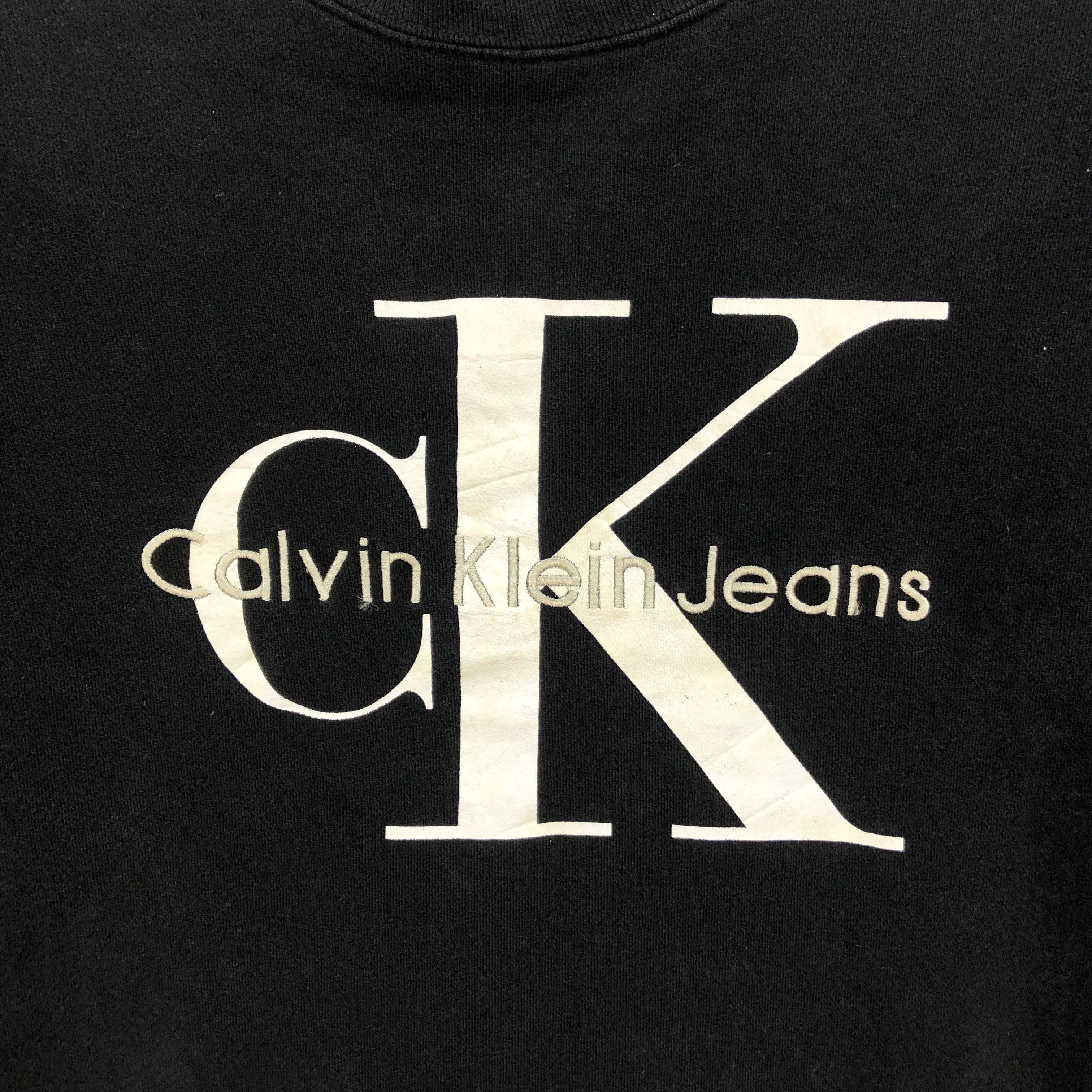 Calvin Klein CK Jeans Big Logo Sweatshirts #6451-67 Size US L / EU 52-54 / 3 - 3 Thumbnail