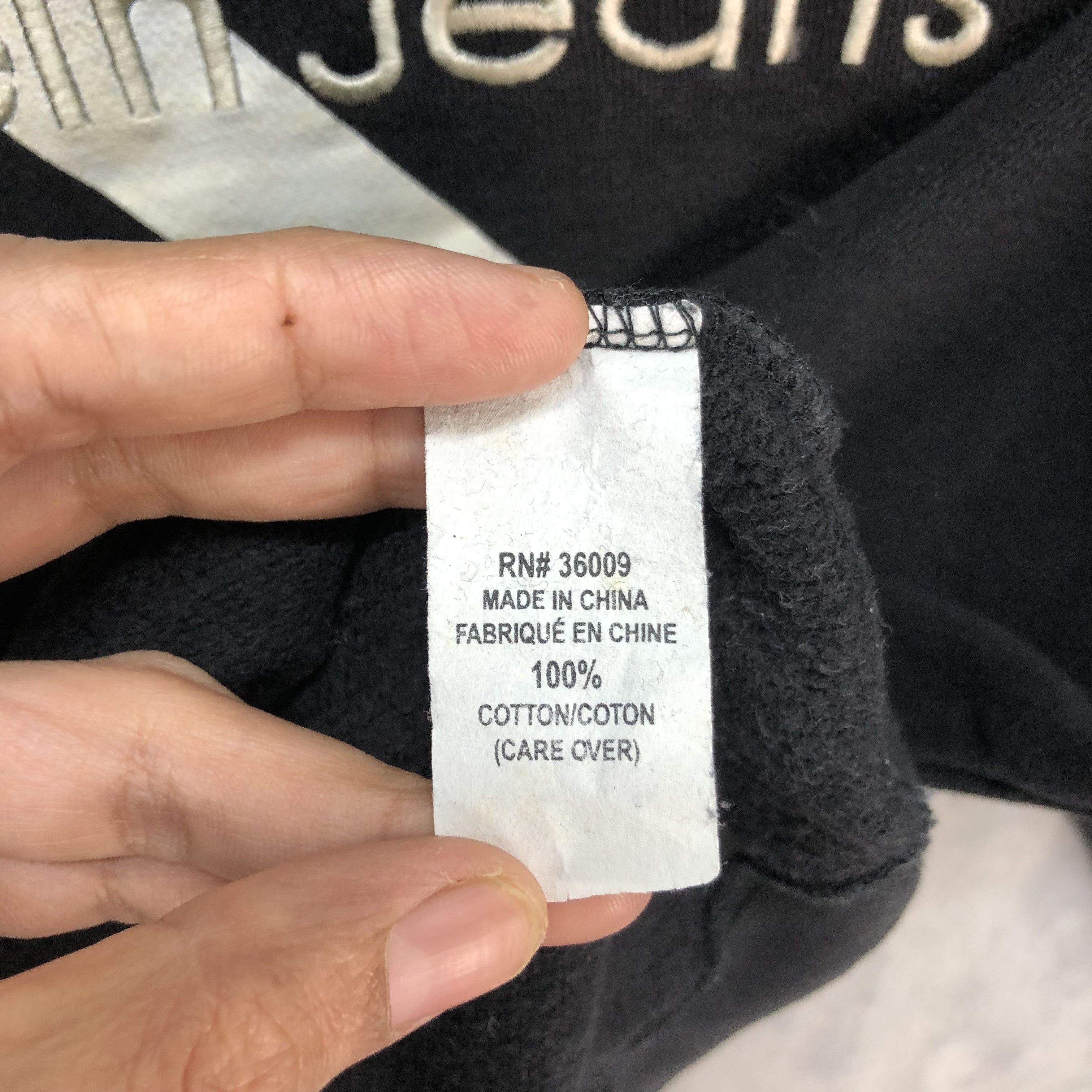 Calvin Klein CK Jeans Big Logo Sweatshirts #6451-67 Size US L / EU 52-54 / 3 - 8 Thumbnail